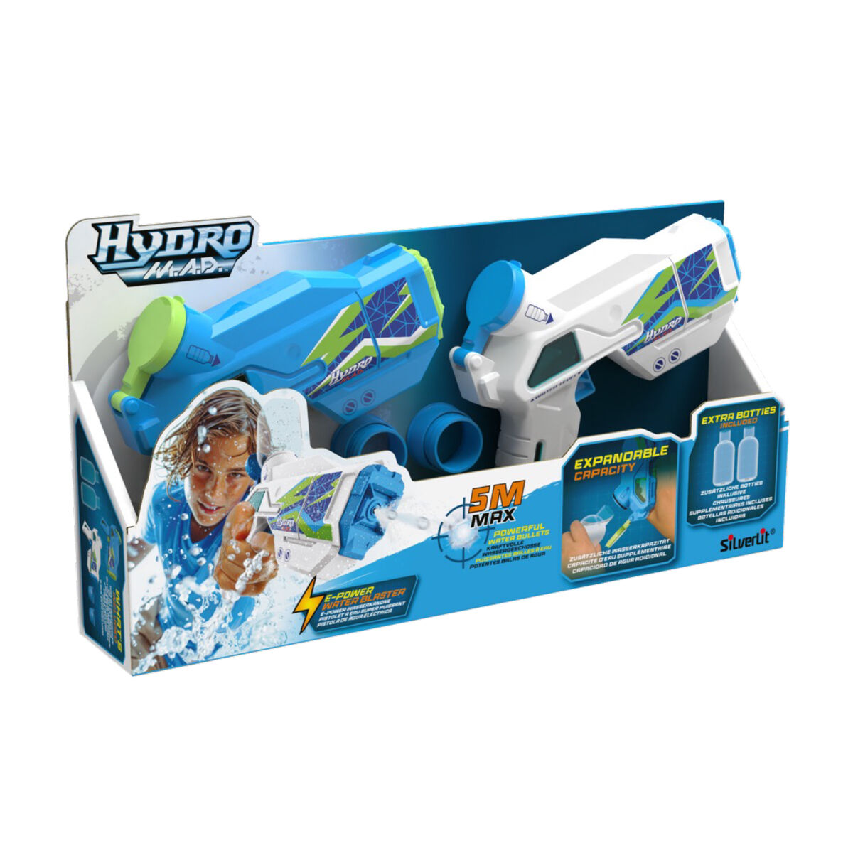 Set de Juguetes de Playa Silverlit Blanco 100 L