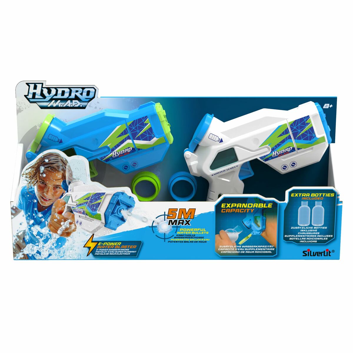 Set de Juguetes de Playa Silverlit Blanco 100 L