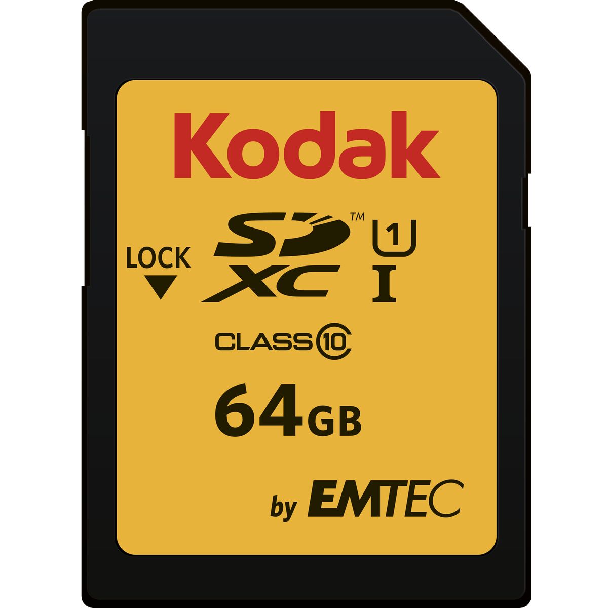 Tarjeta de Memoria Micro SD con Adaptador Kodak EKMSD64GXC10K 64 GB