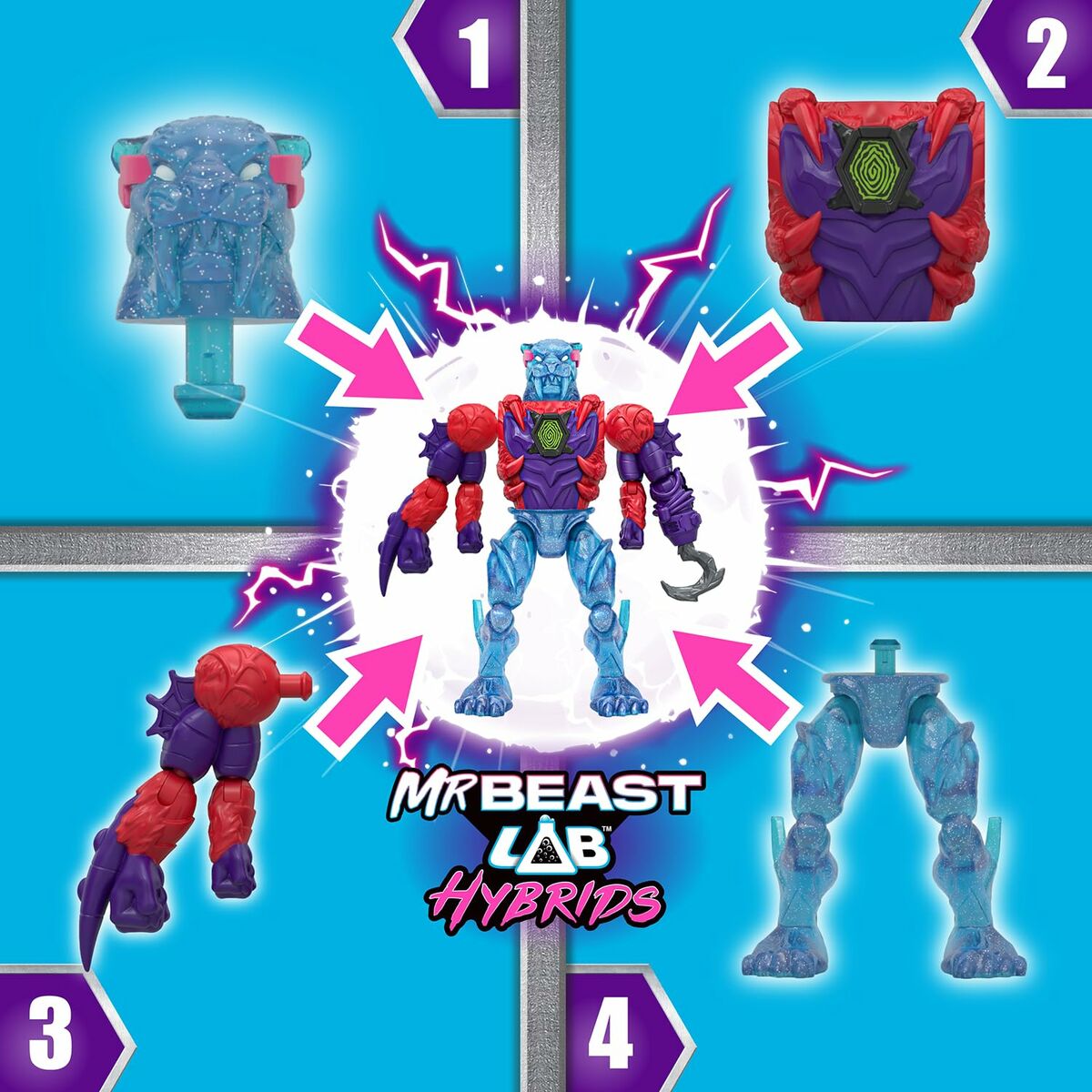Figura de Acción MrBeast Lab