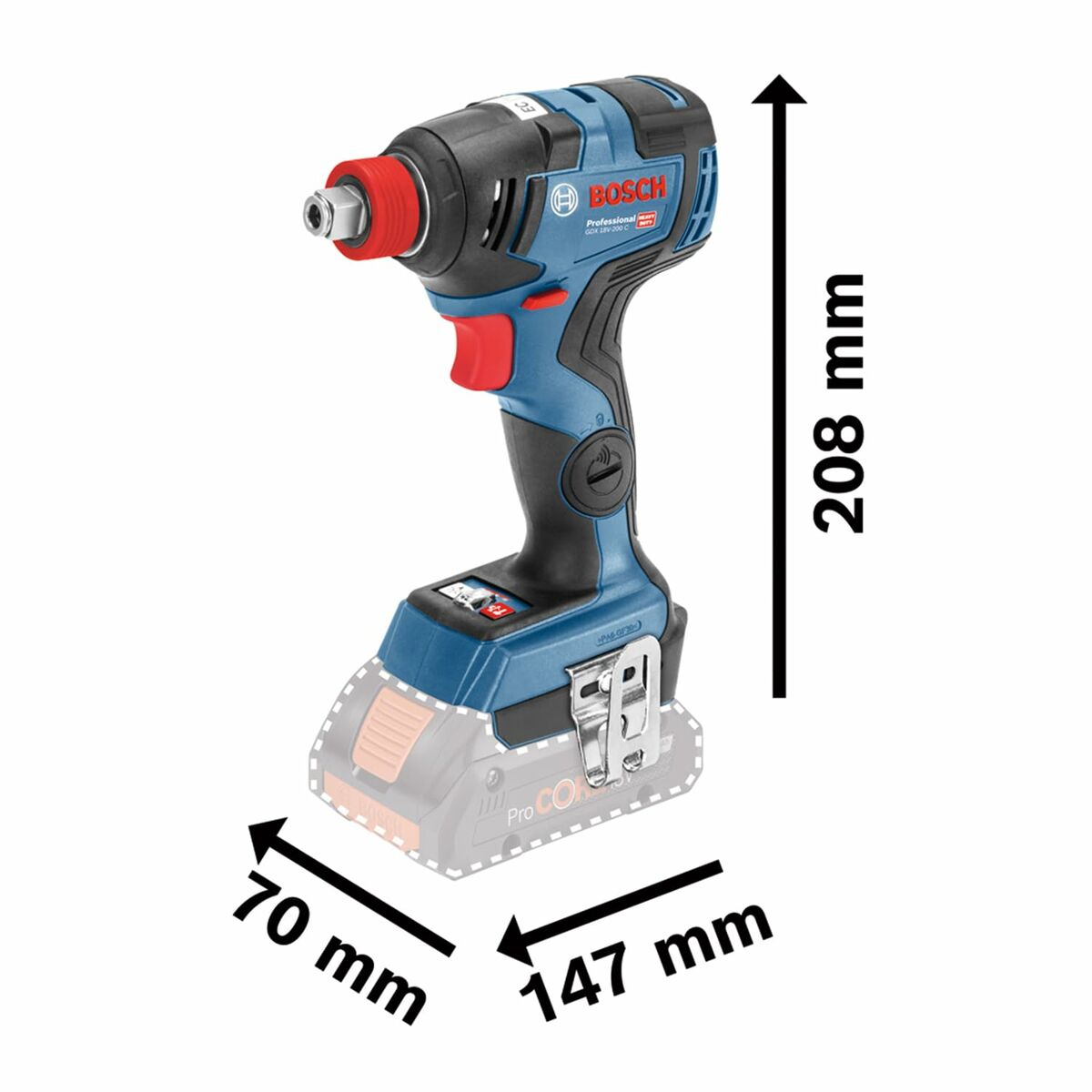Taladro Percutor BOSCH 18 V