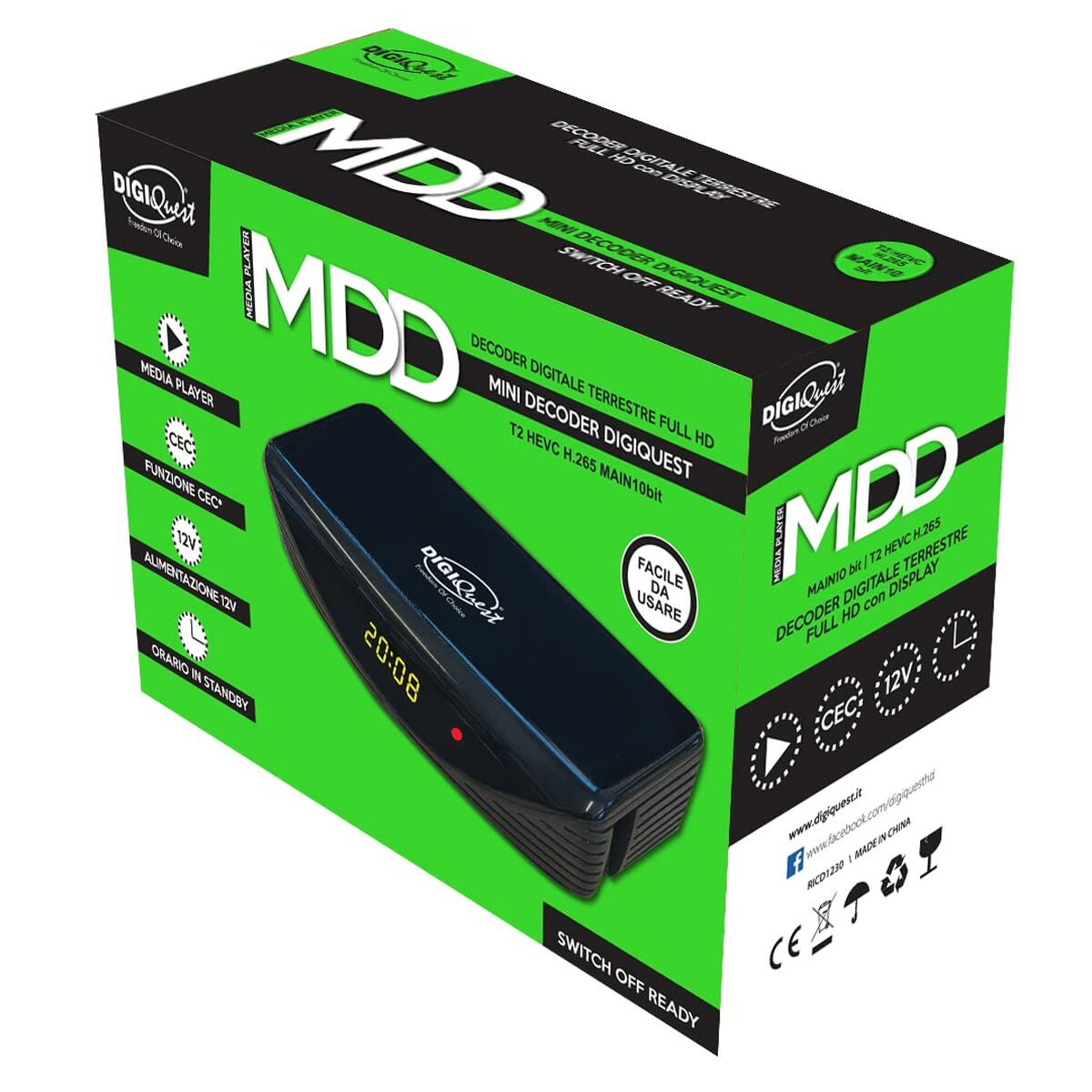 Sintonizador TDT ELBE MDD