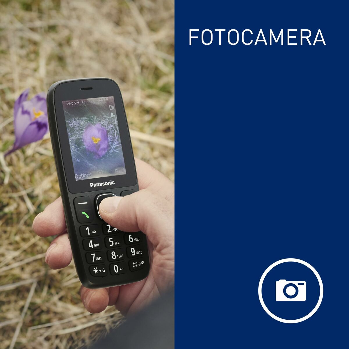 Teléfono Móvil para Mayores Panasonic KX-TF400EXB