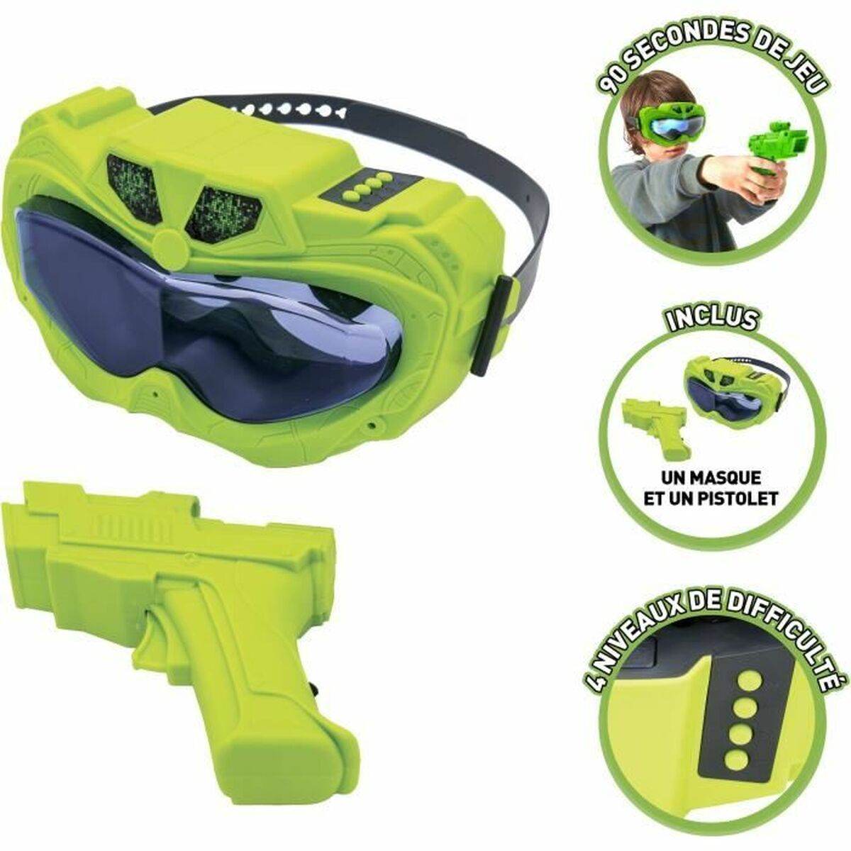 Pistola de Dardos Silverlit