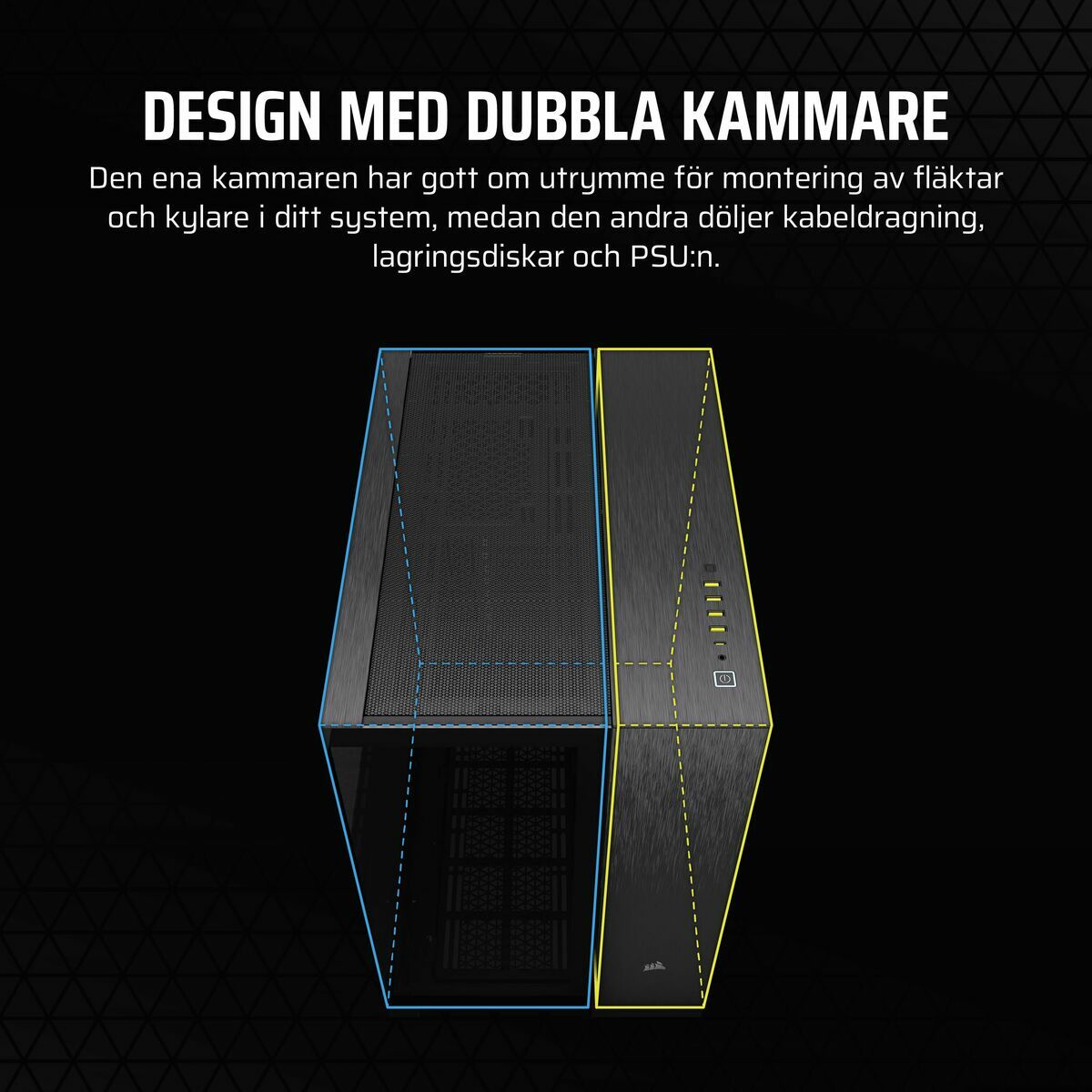 Caja Semitorre ATX Corsair 6500X Negro