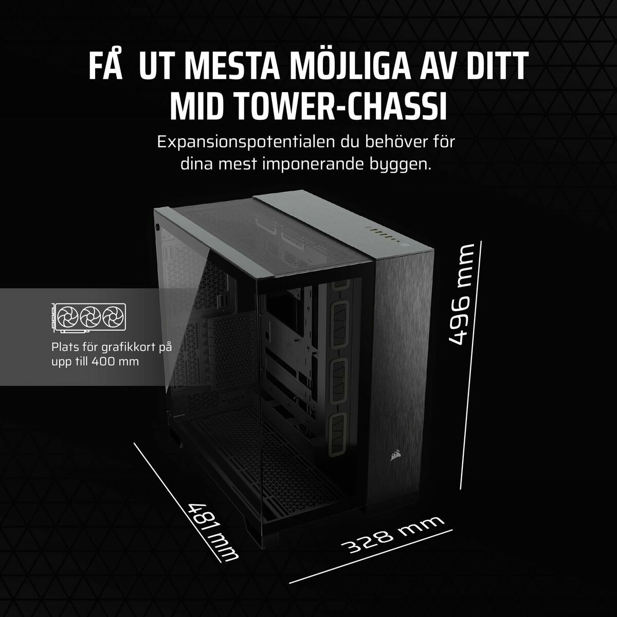 Caja Semitorre ATX Corsair 6500X Negro