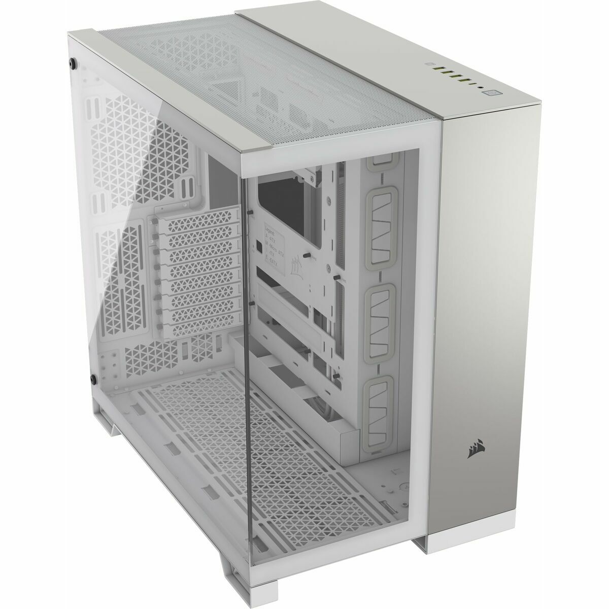 Caja Semitorre ATX Corsair 6500X Blanco