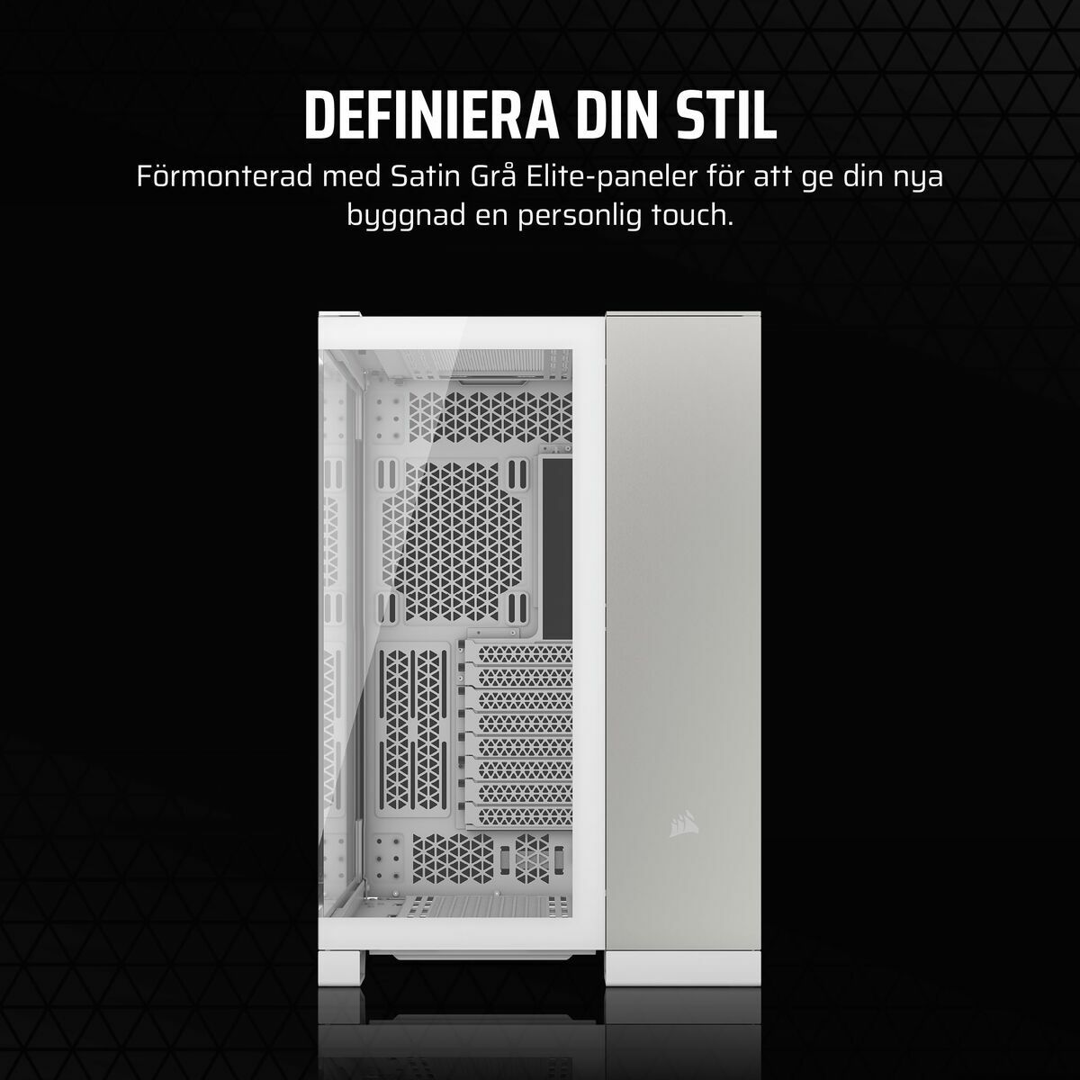 Caja Semitorre ATX Corsair 6500X Blanco