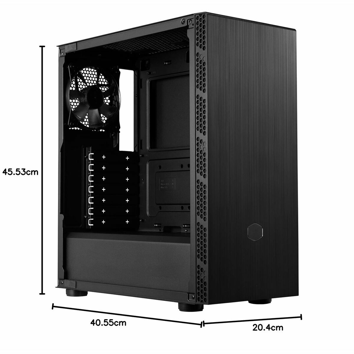 Caja Semitorre ATX Cooler Master MB600L2-KNNN-S00 Negro