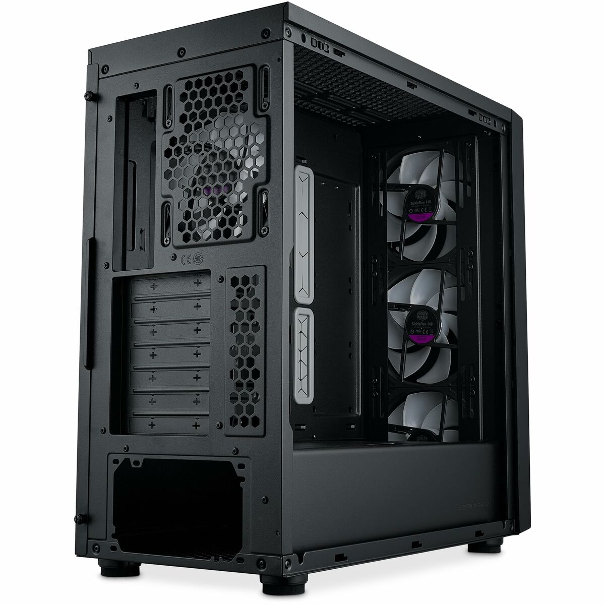 Caja Semitorre ATX Cooler Master MB600-KGNN-S00 Negro