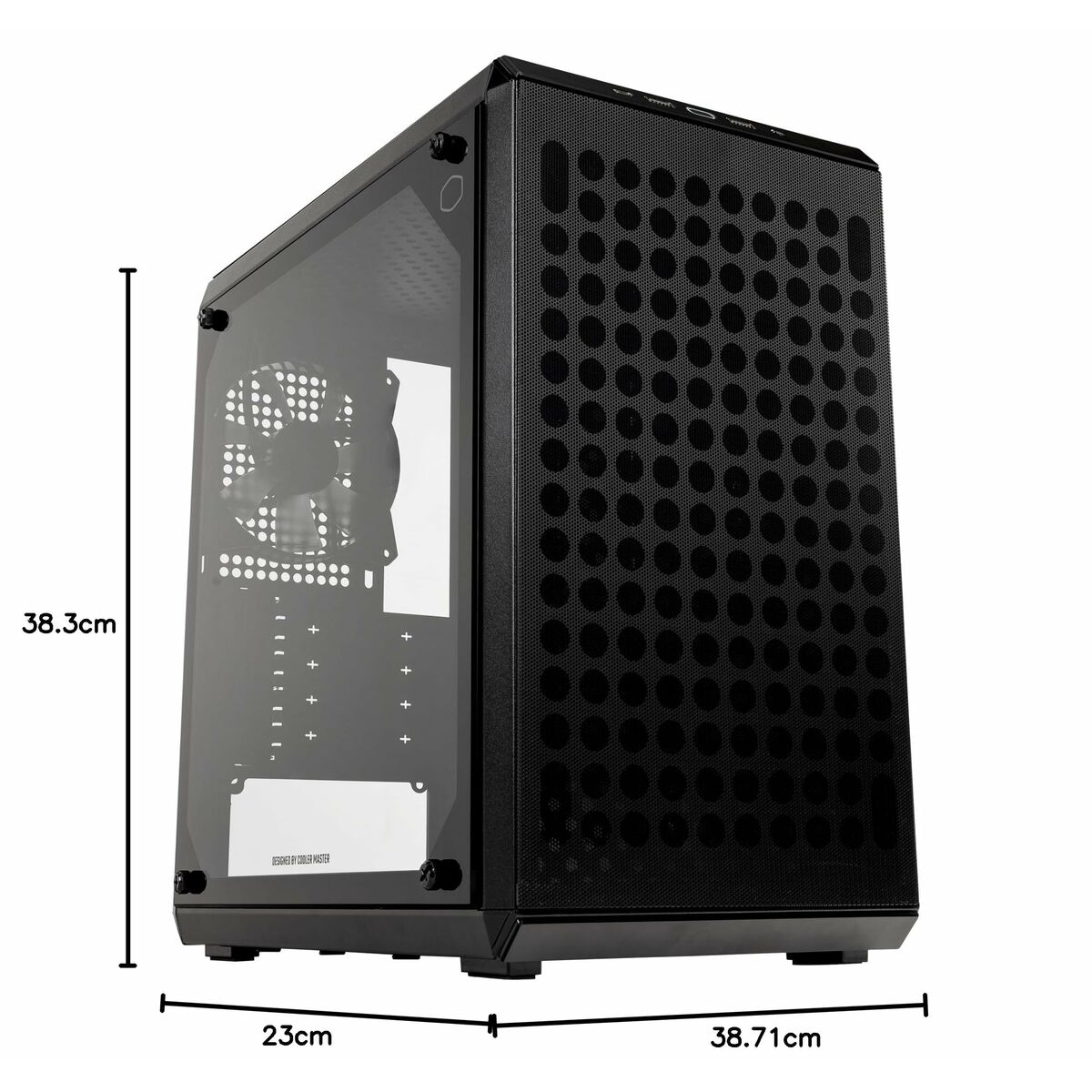 Caja Semitorre ATX Cooler Master Q300LV2-KGNN-S00 Negro