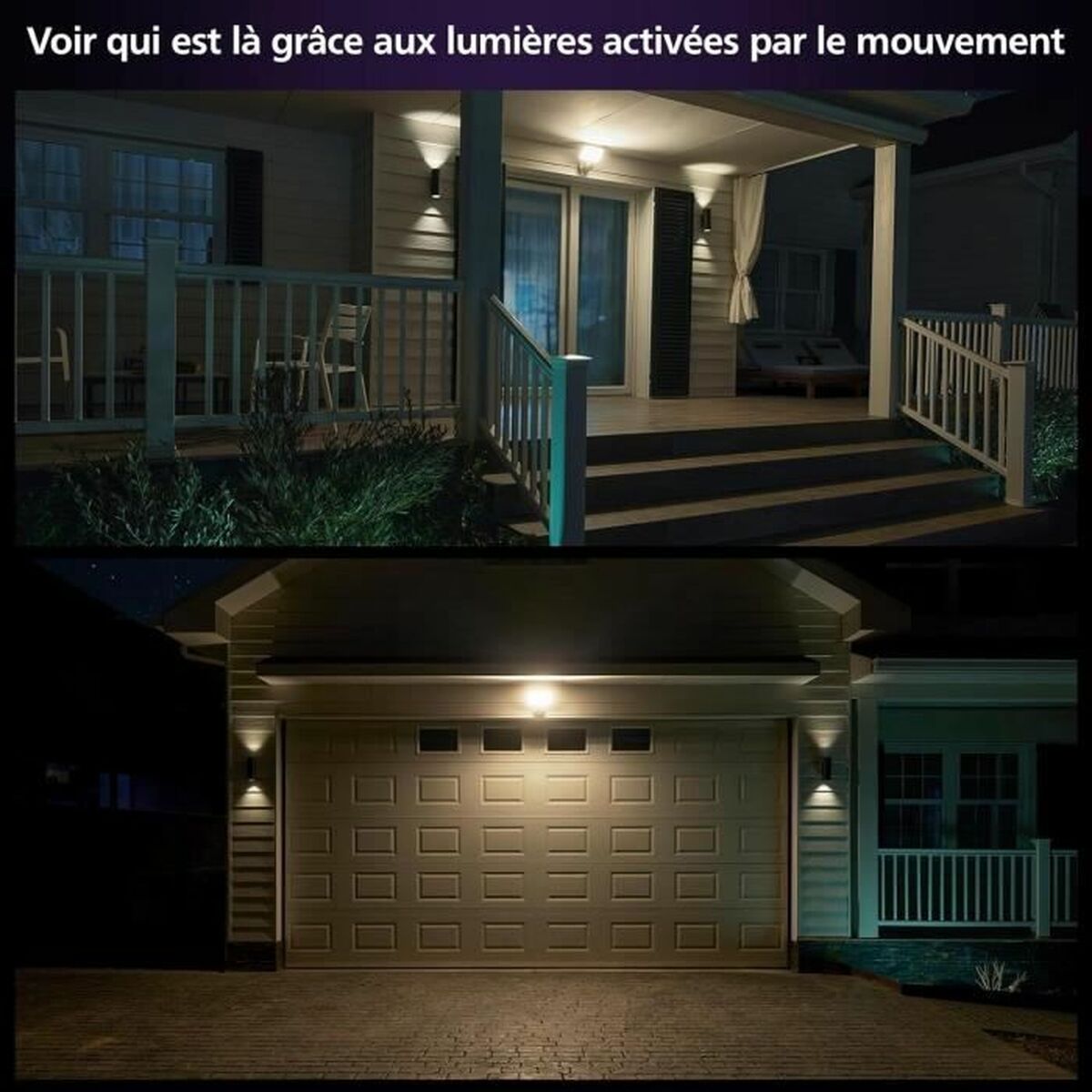 Cámara de vigilancia simulada Philips Hue Secure Flood Light