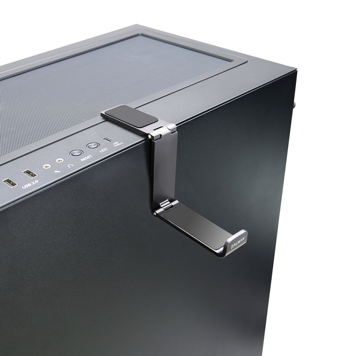 Soporte auriculares Zalman ZM-FH10 BK Negro Aluminio