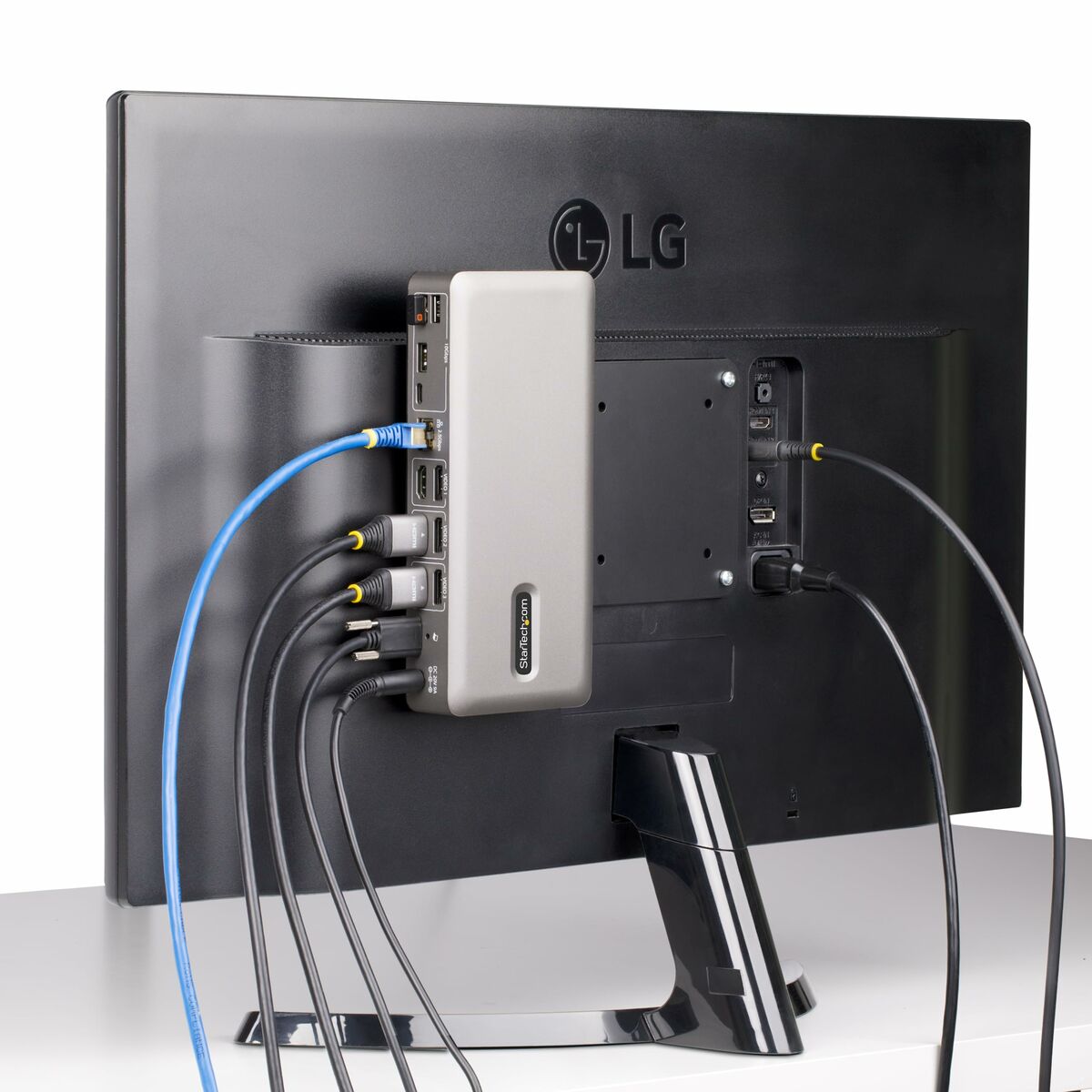 Hub USB Startech 150UE-USB4DOCKTRIPLE Gris