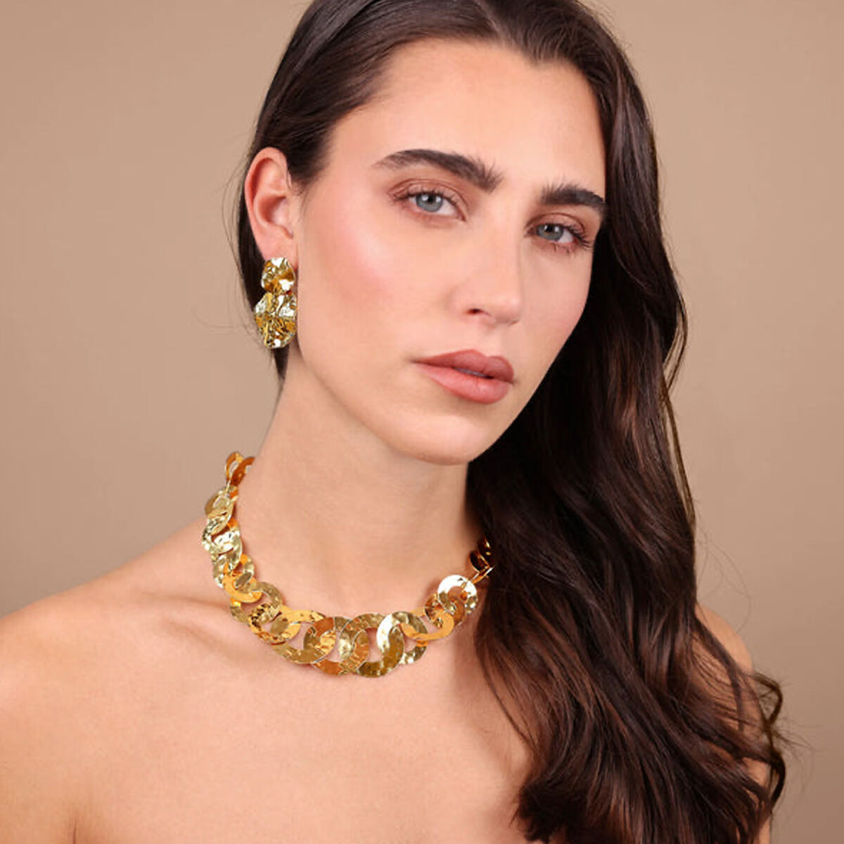 Pendientes Mujer Etrusca WSET00883.YG Dorado