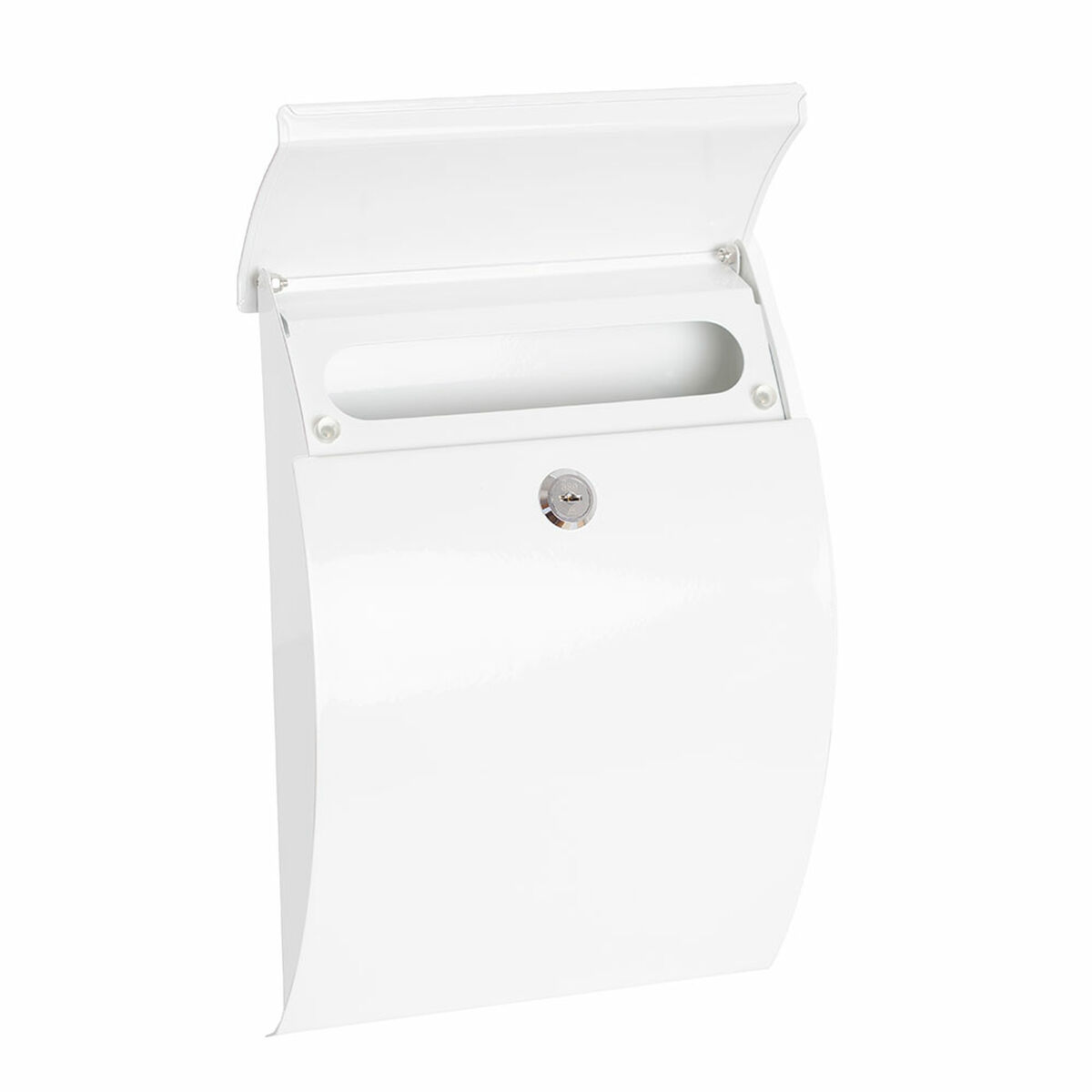 Buzón Arregui Blanco Acero