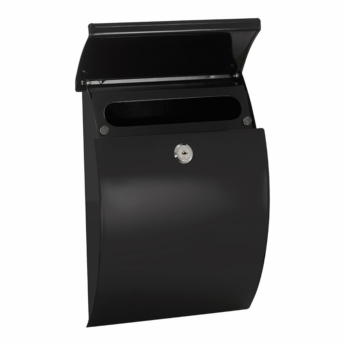 Buzón Arregui Negro Acero