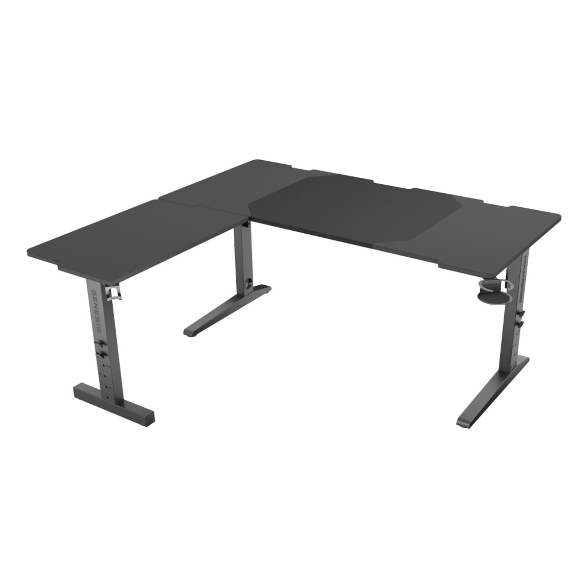 Mesa de Escritorio Genesis NDS-2295 Negro 160 x 155 cm