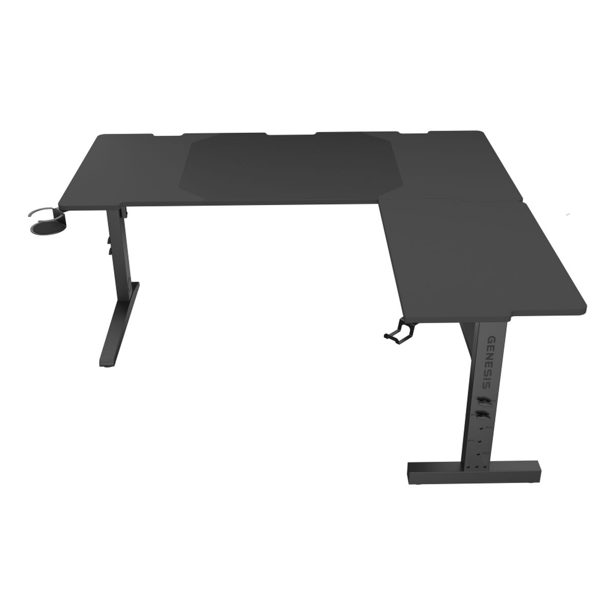 Mesa de Escritorio Genesis NDS-2295 Negro 160 x 155 cm