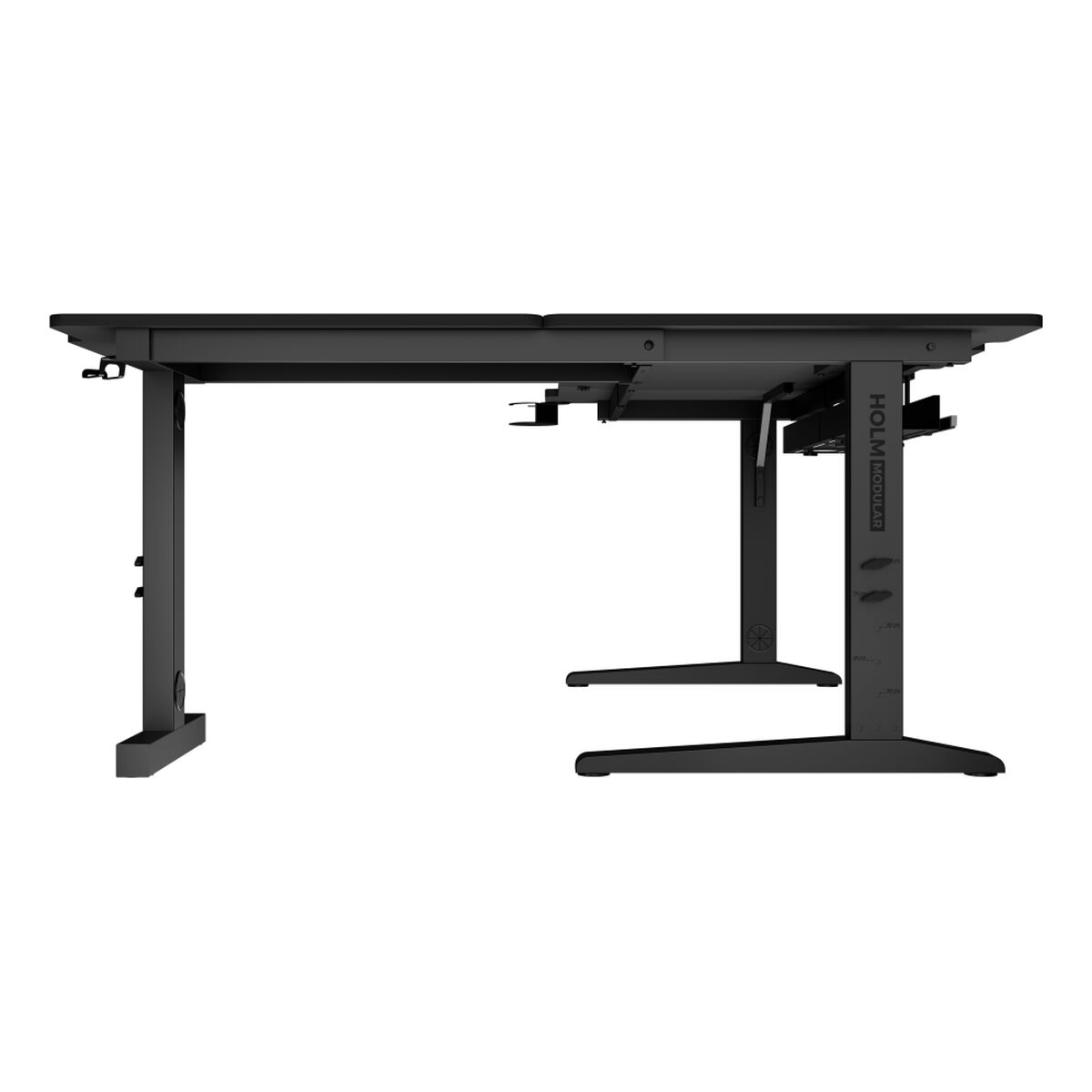 Mesa de Escritorio Genesis NDS-2295 Negro 160 x 155 cm