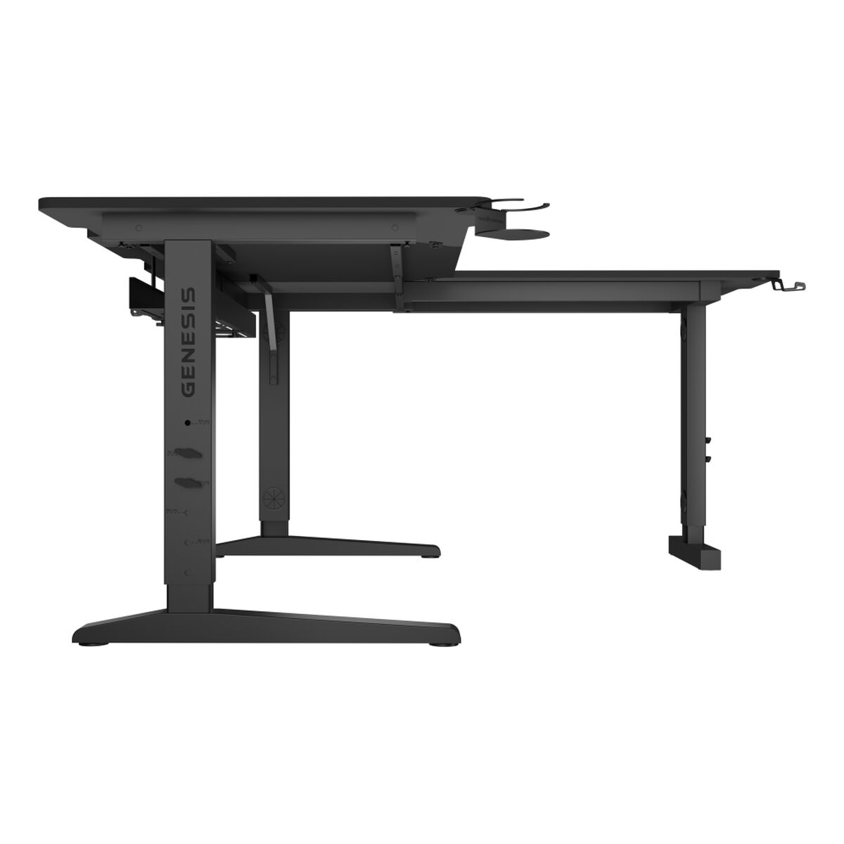 Mesa de Escritorio Genesis NDS-2295 Negro 160 x 155 cm