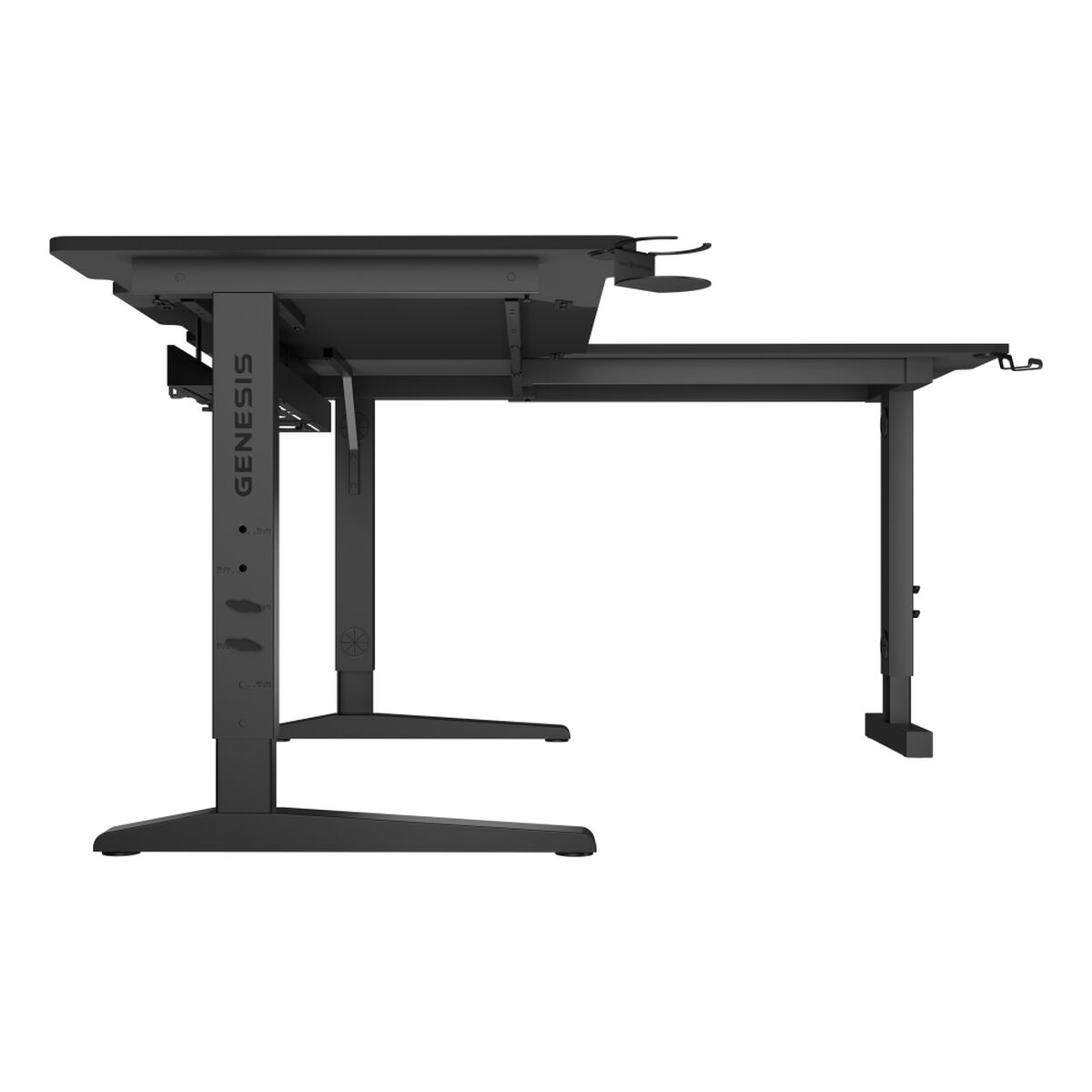 Mesa de Escritorio Genesis NDS-2295 Negro 160 x 155 cm