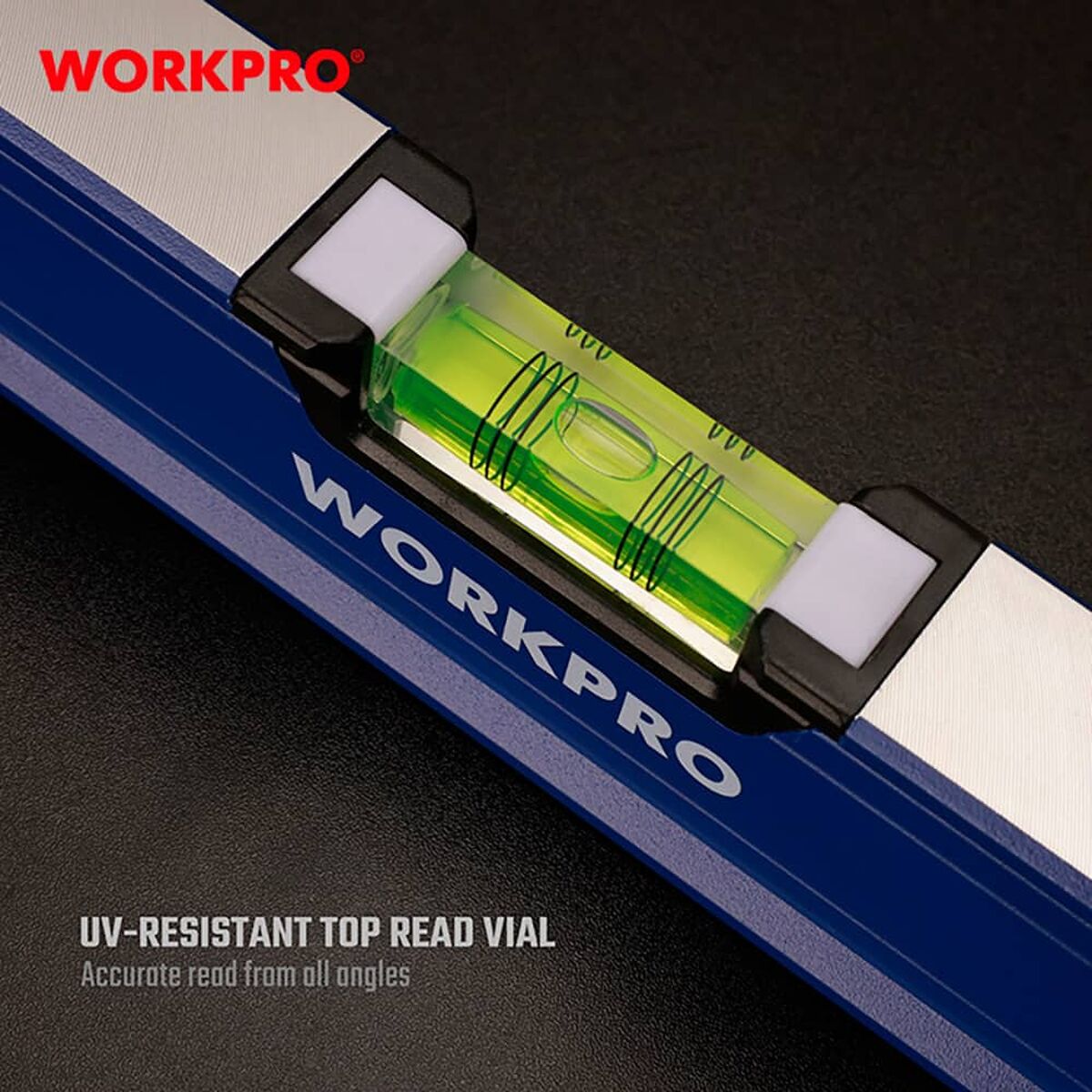 Nivel de Burbuja Workpro Aluminio 90 cm