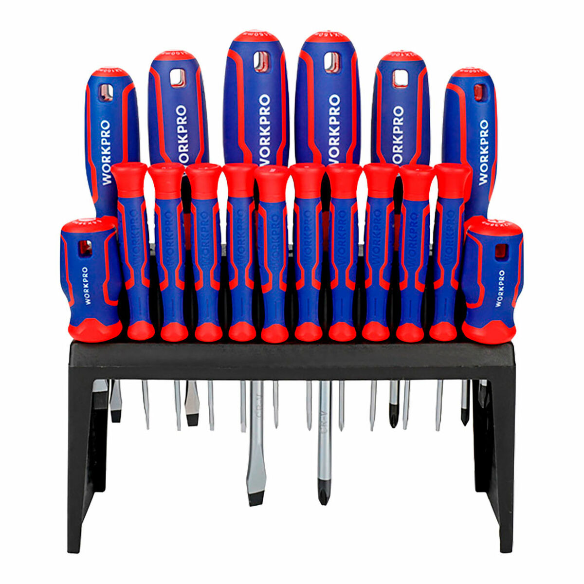 Set de Destornilladores Workpro Phillips Plana Torx 18 Piezas