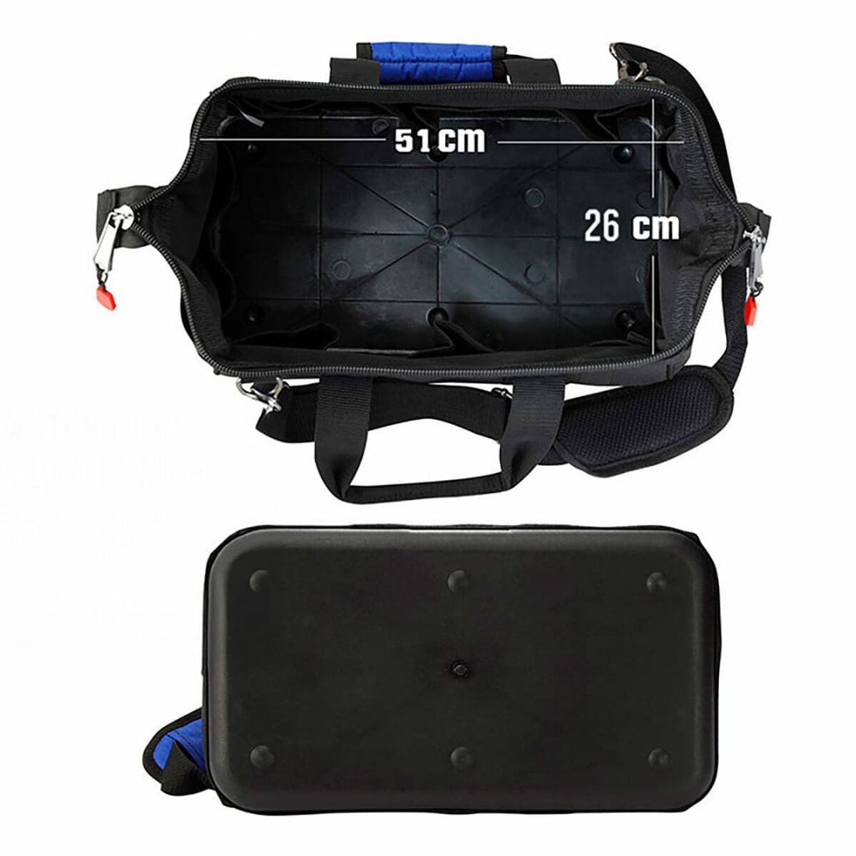 Bolsa de herramientas Workpro Azul Negro Poliéster 28 L