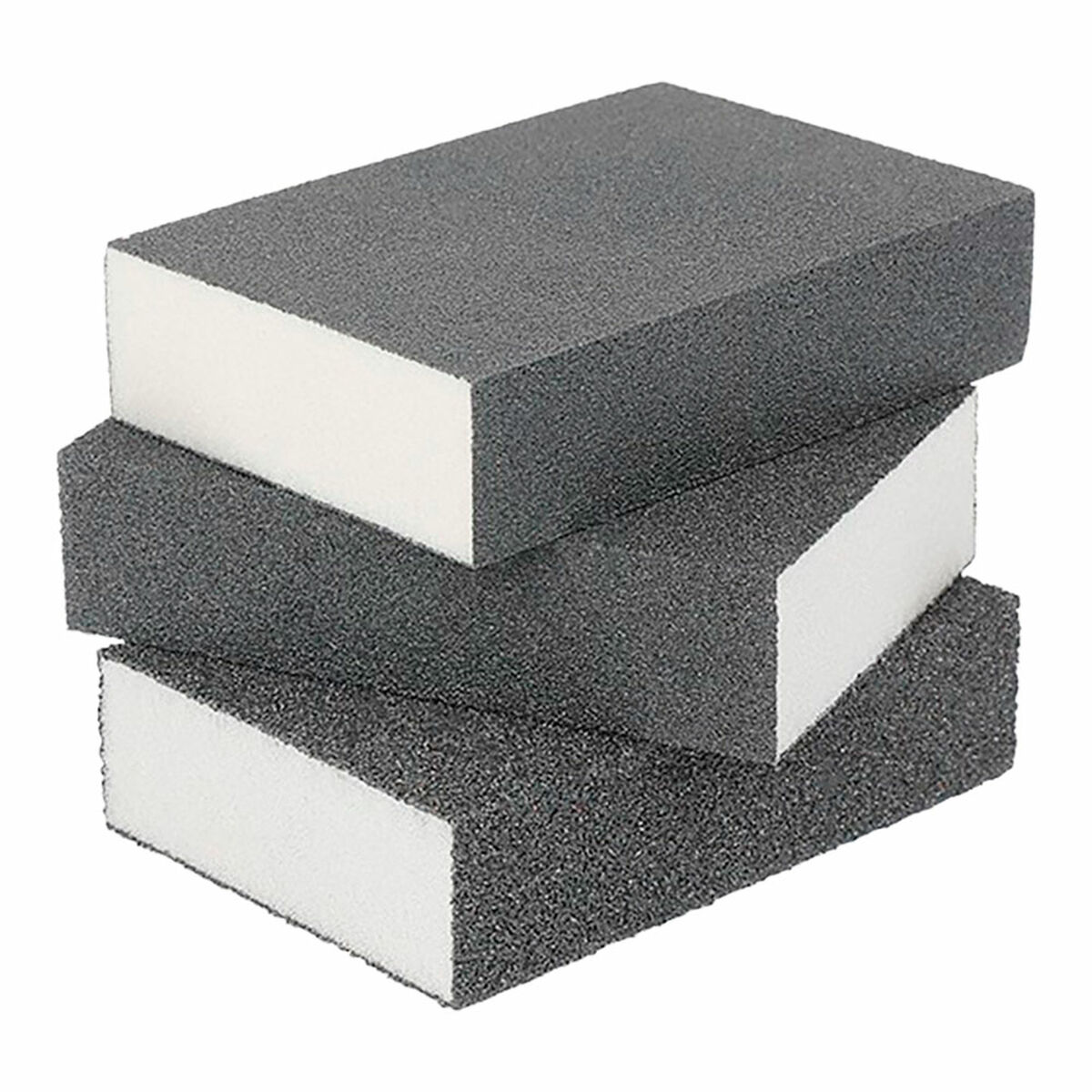 Esponja de Pulir Workpro 60 g 120 g 180 g 100 g 220 g (3 Unidades)