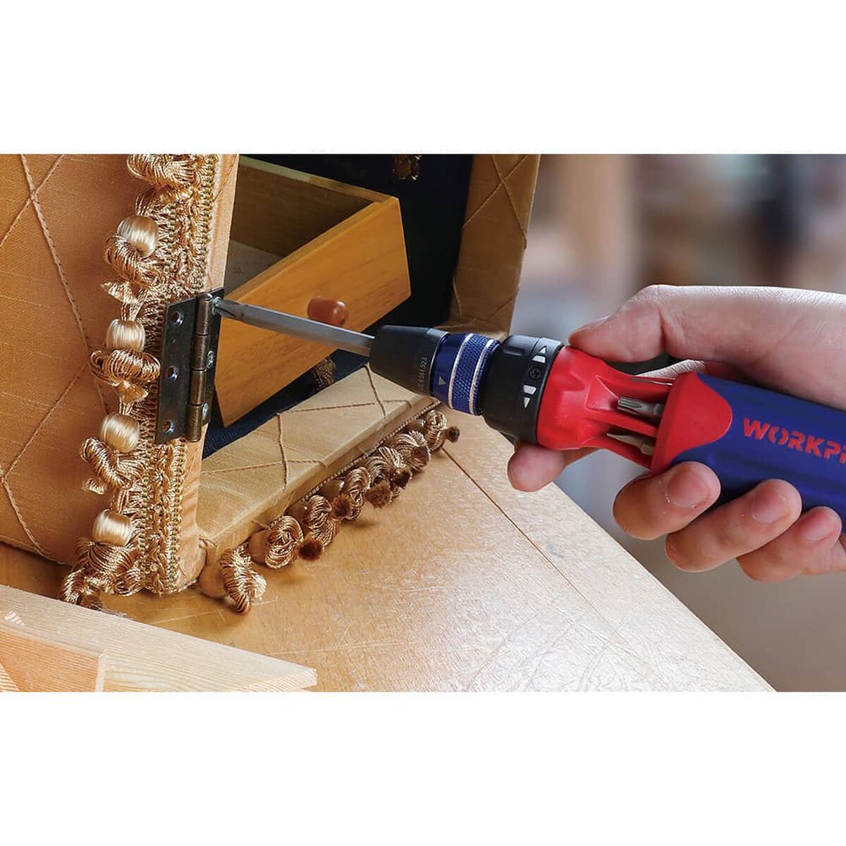 Llave de carraca Workpro