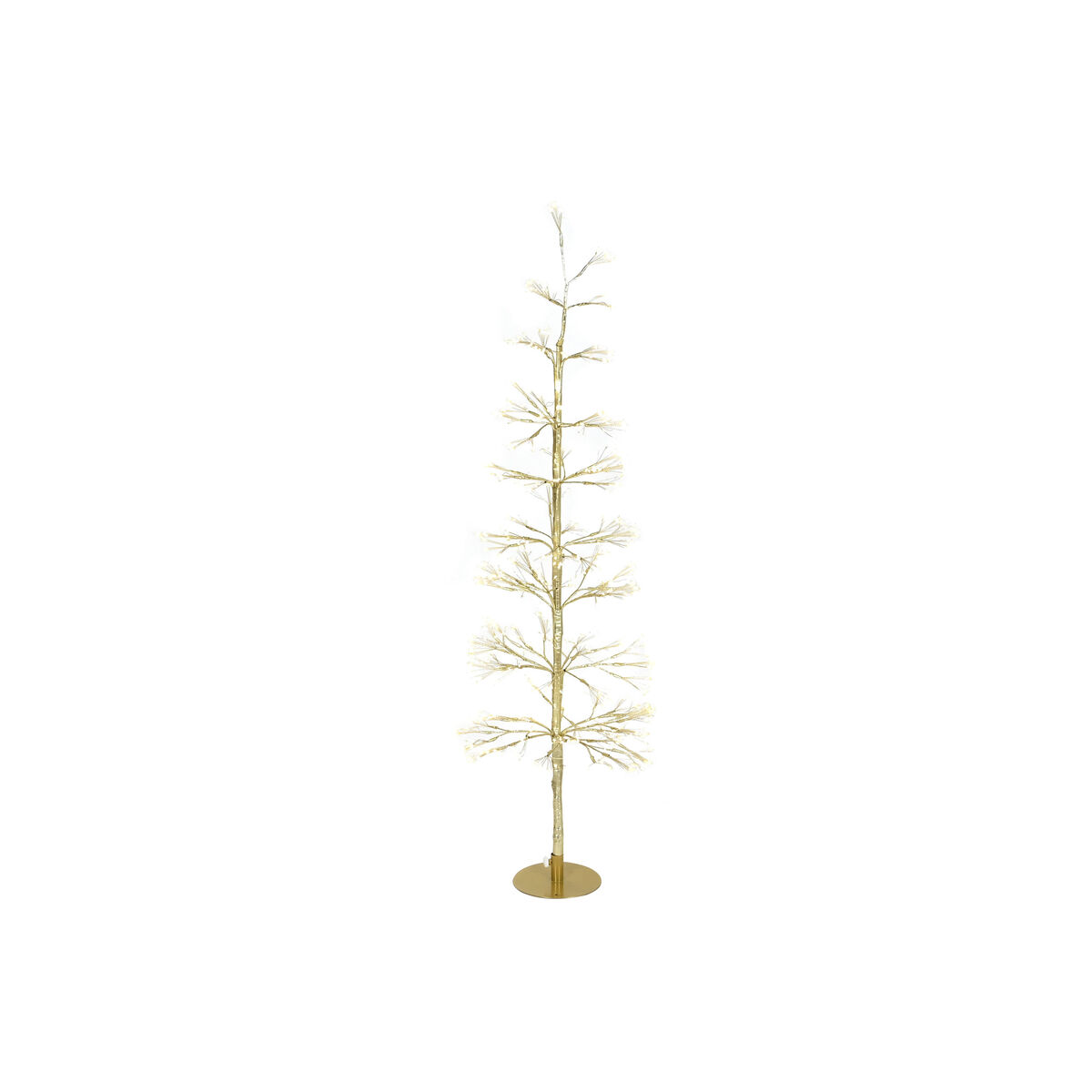 Árbol de Navidad Home ESPRIT Dorado 40 x 40 x 120 cm