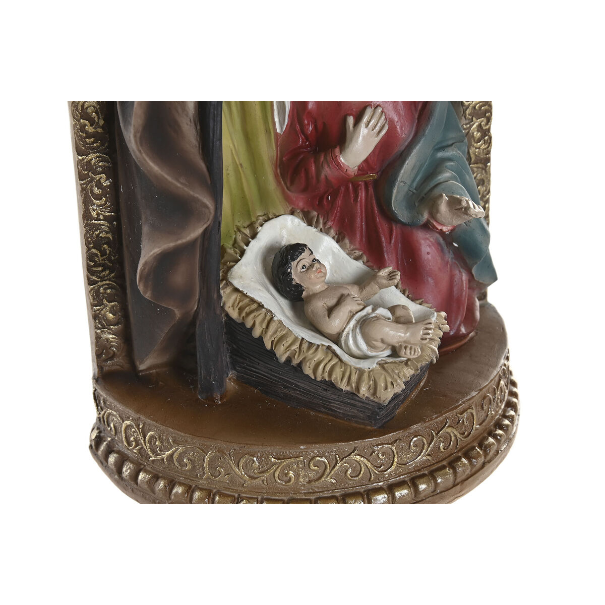 Belén de Navidad Home ESPRIT Multicolor Resina 11 x 10,5 x 22,5 cm