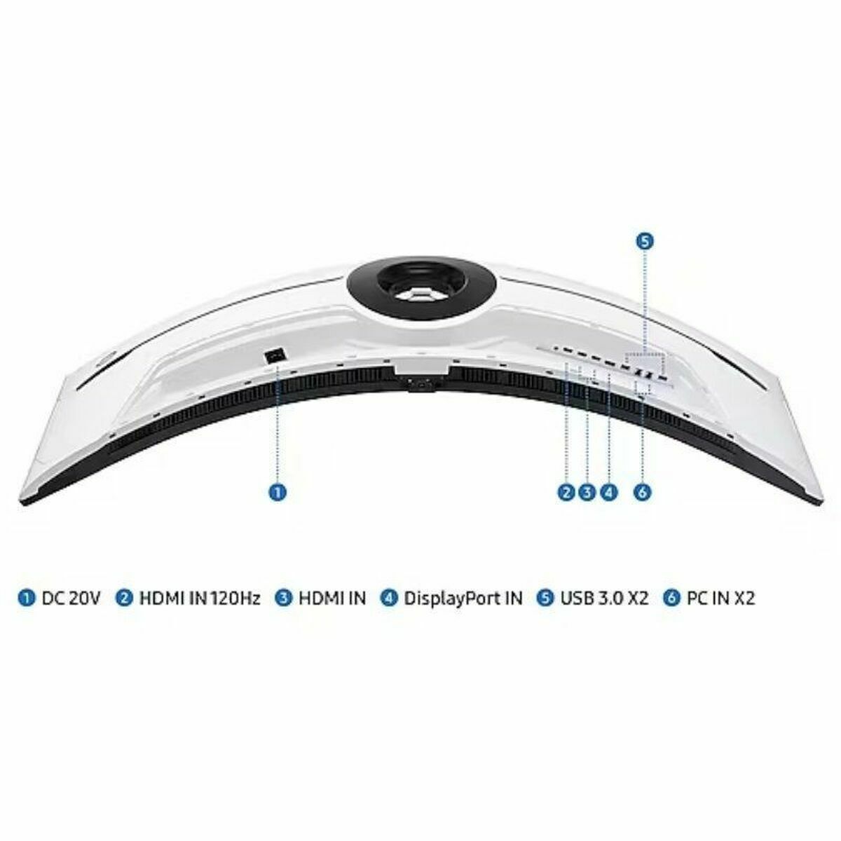 Monitor Samsung LS57CG952NUXEN 58"