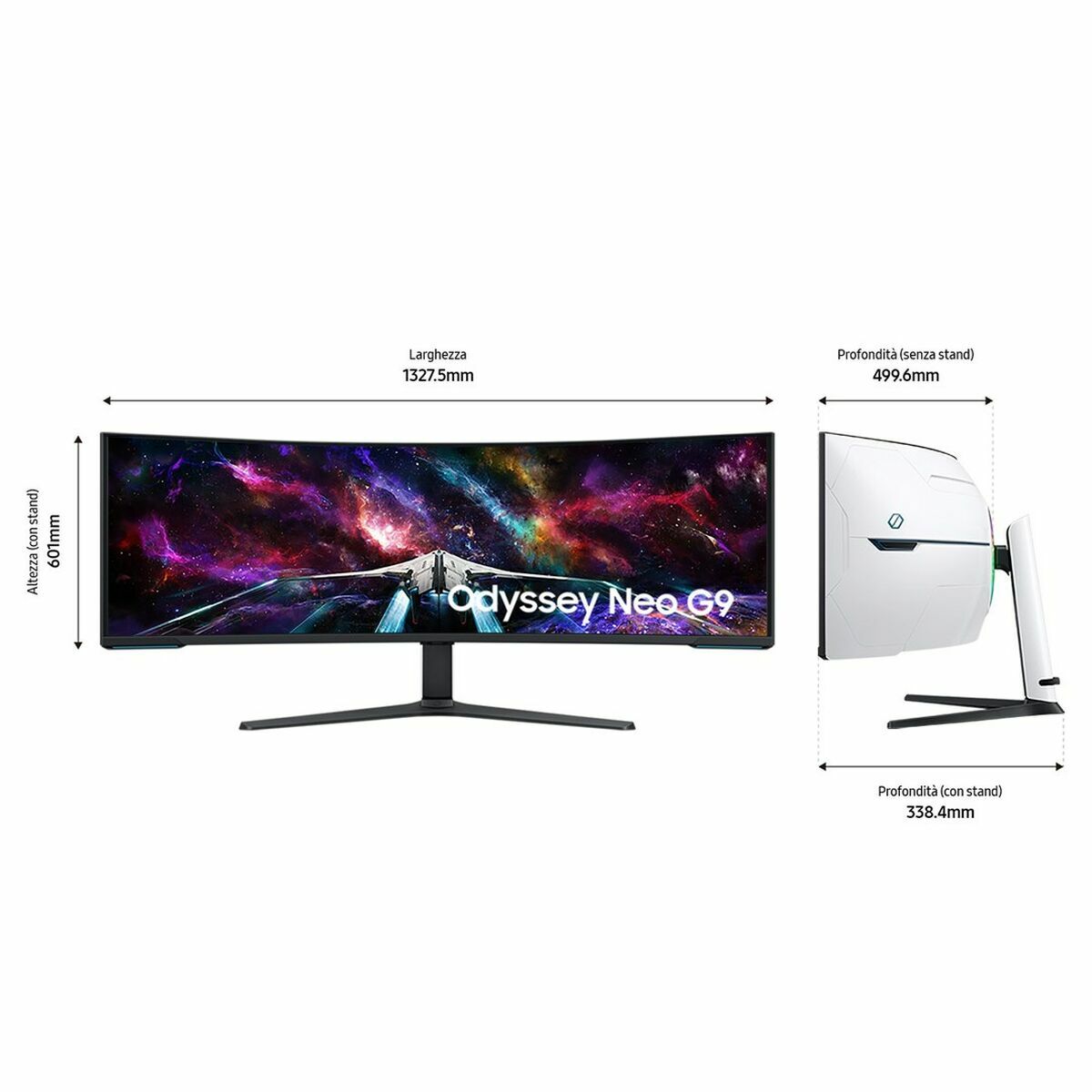 Monitor Samsung LS57CG952NUXEN 58"