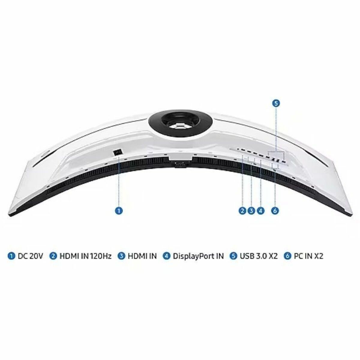 Monitor Samsung LS57CG952NUXEN 58"