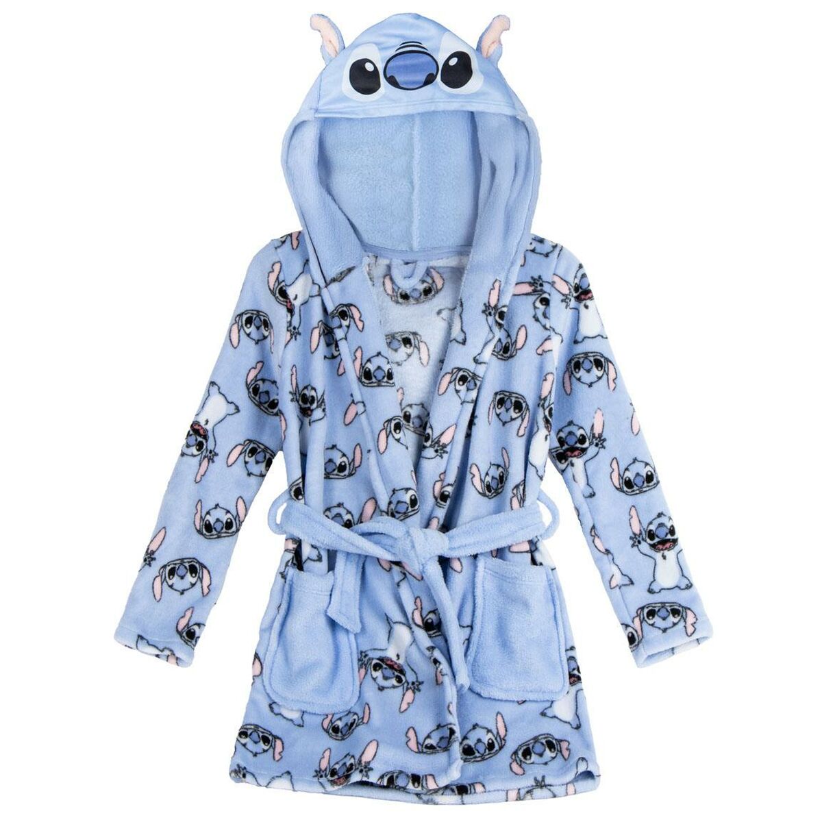 Batín Infantil Stitch Azul
