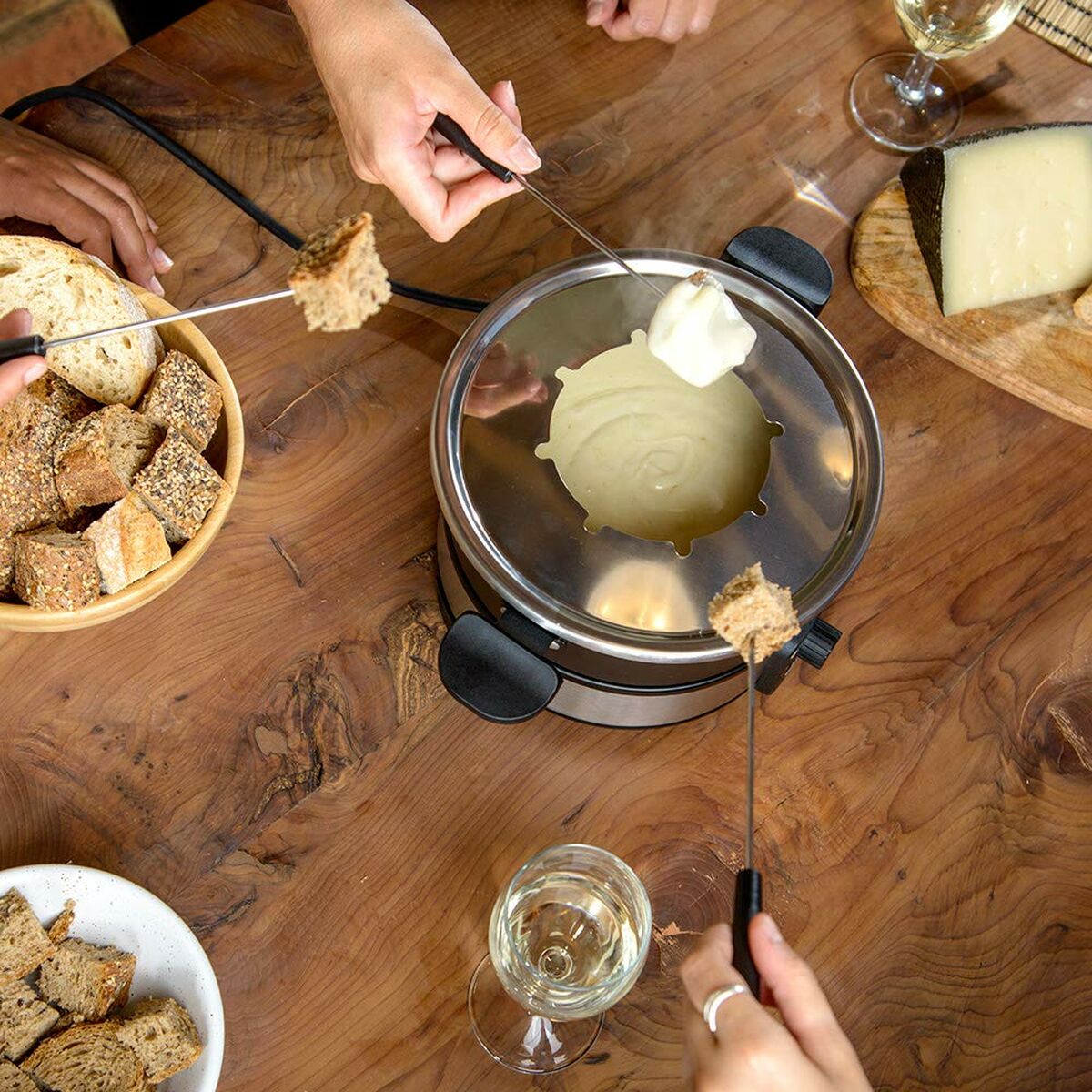 Fondue Taurus FF2 Negro Plateado 1000 W