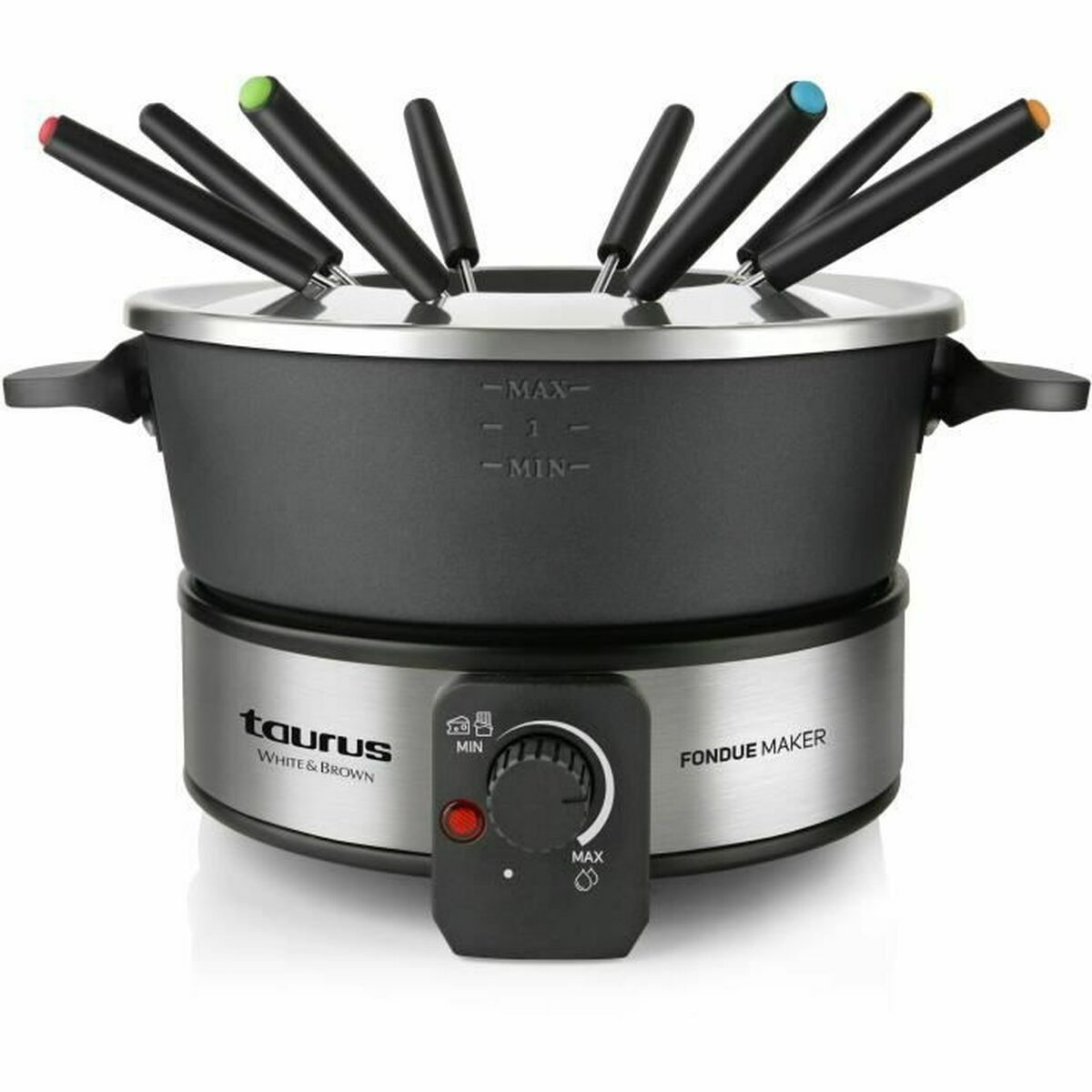 Fondue Taurus FF2 Negro Plateado 1000 W
