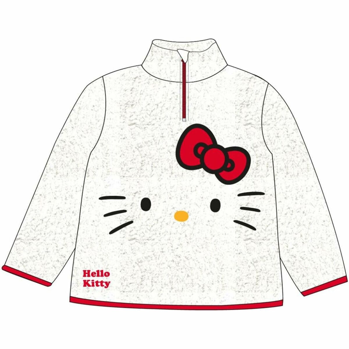 Jersey Unisex Hello Kitty Blanco