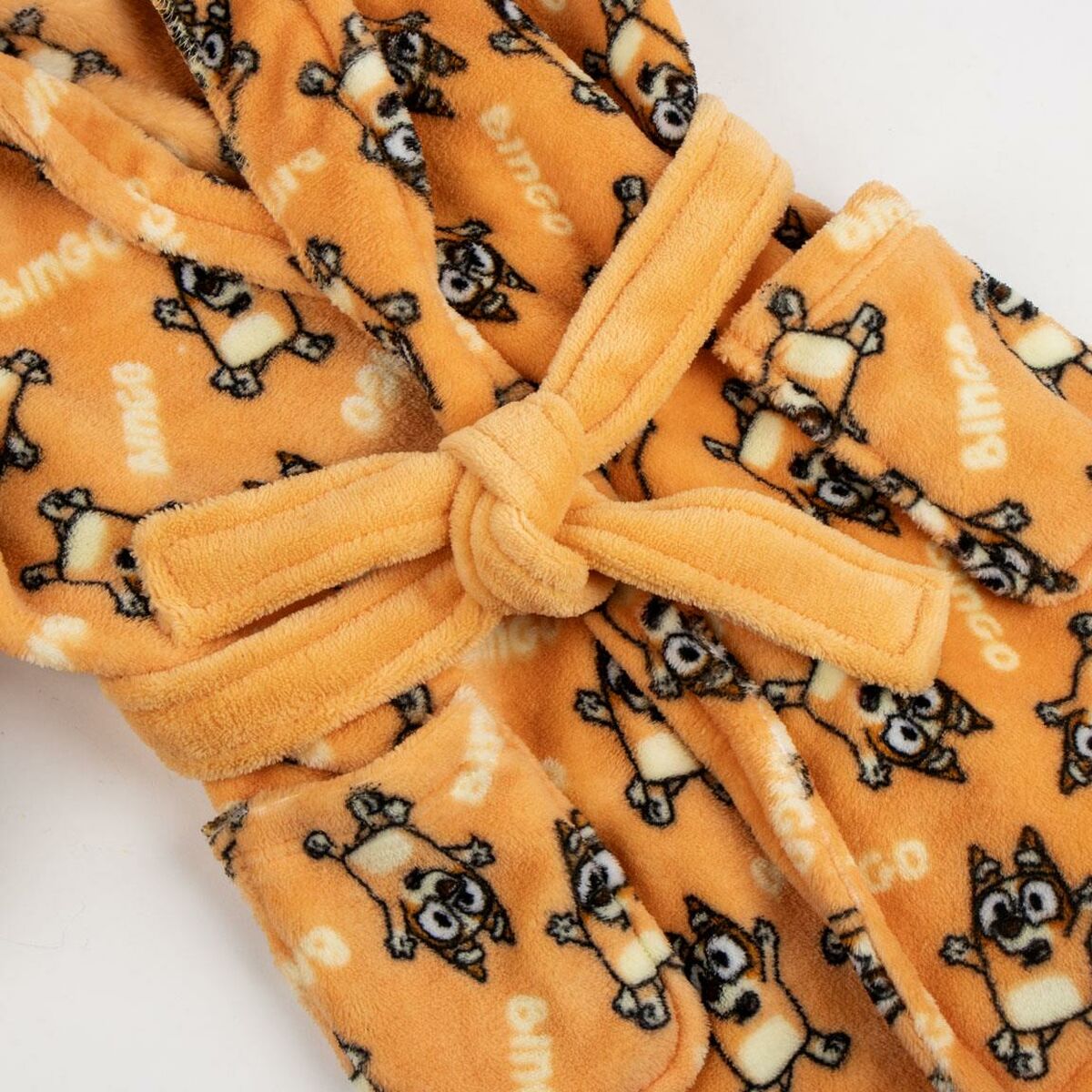 Batín Infantil Bluey Naranja