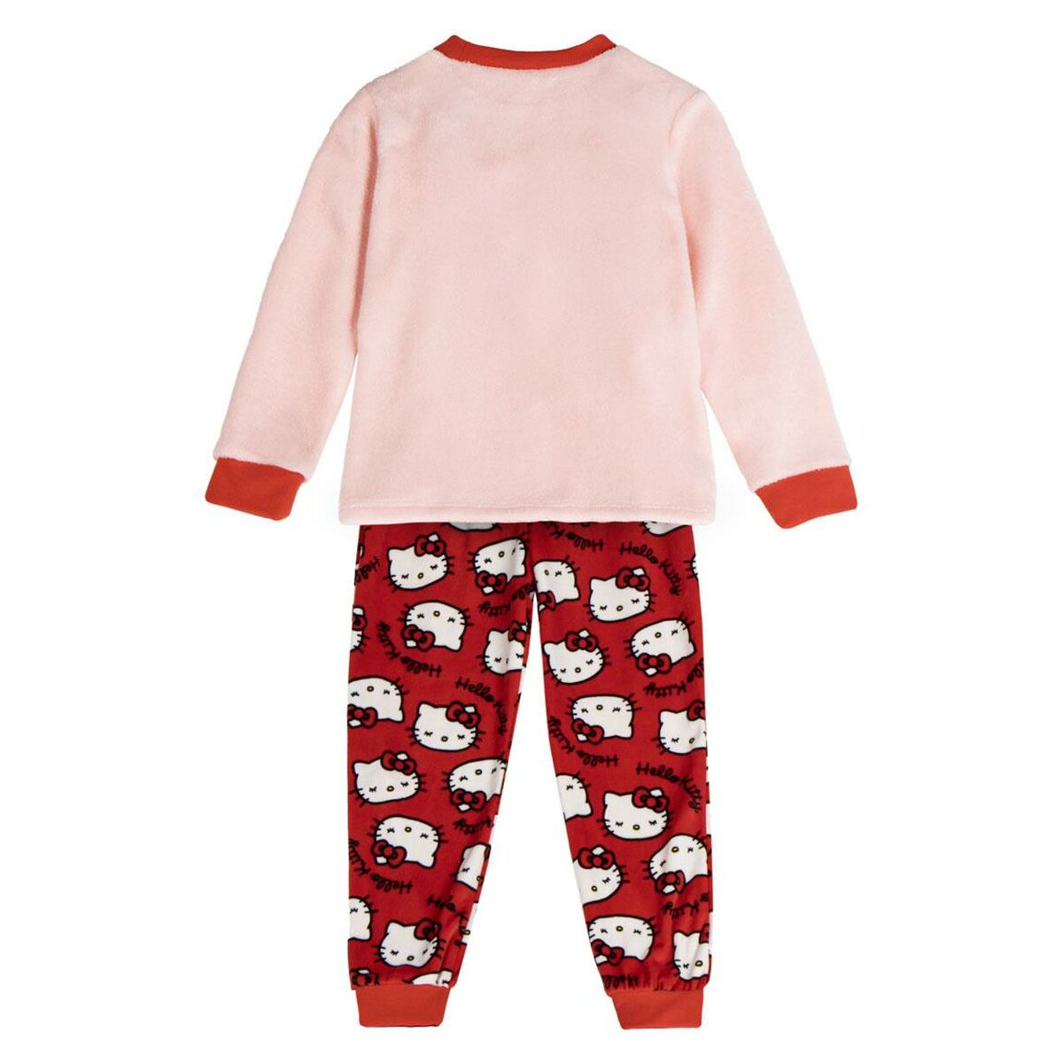 Pijama Infantil Hello Kitty Rosa claro