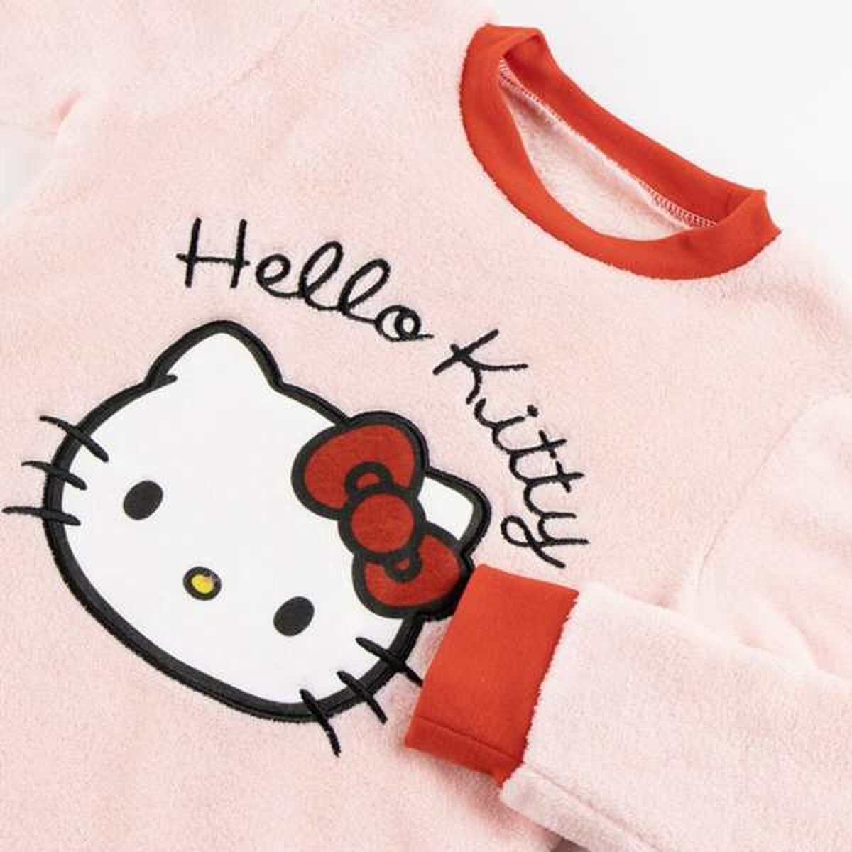 Pijama Infantil Hello Kitty Rosa claro