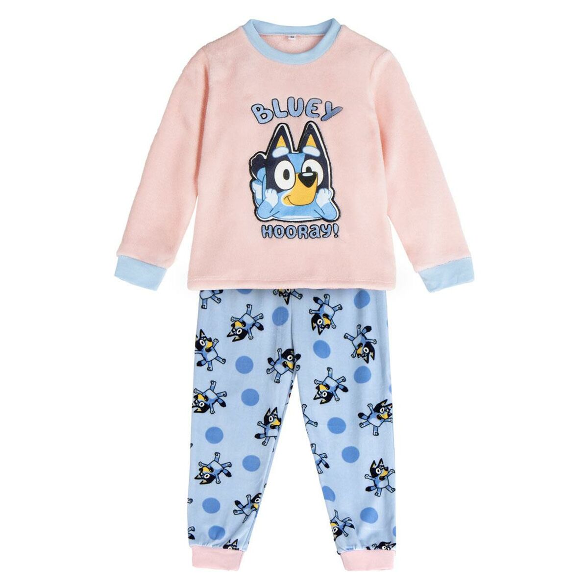 Pijama Infantil Bluey Azul claro