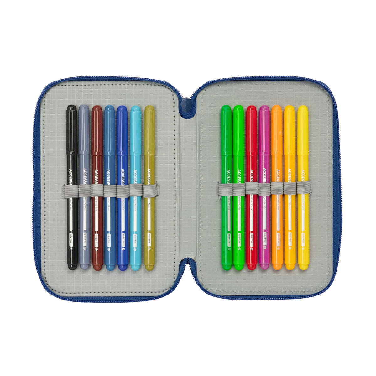 Portatodo How to Train Your Dragon Azul oscuro 12,5 x 19,5 x 5,5 cm 37 Piezas