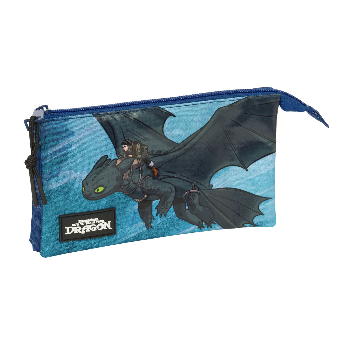 Portatodo How to Train Your Dragon Azul oscuro 22 x 12 x 3 cm