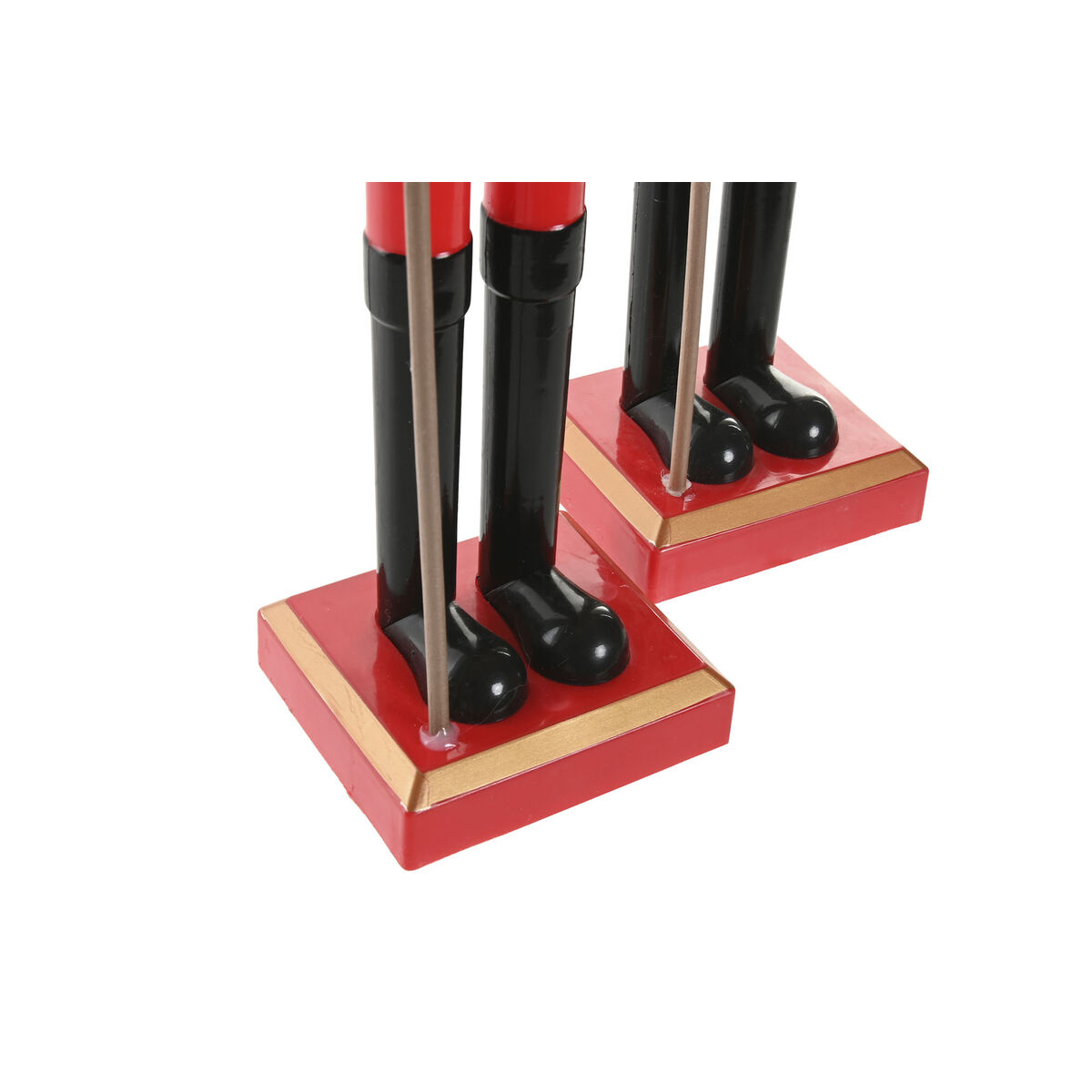 Adorno Navideño Home ESPRIT Multicolor Cascanueces Elfo 11 x 10 x 54 cm (2 Unidades)