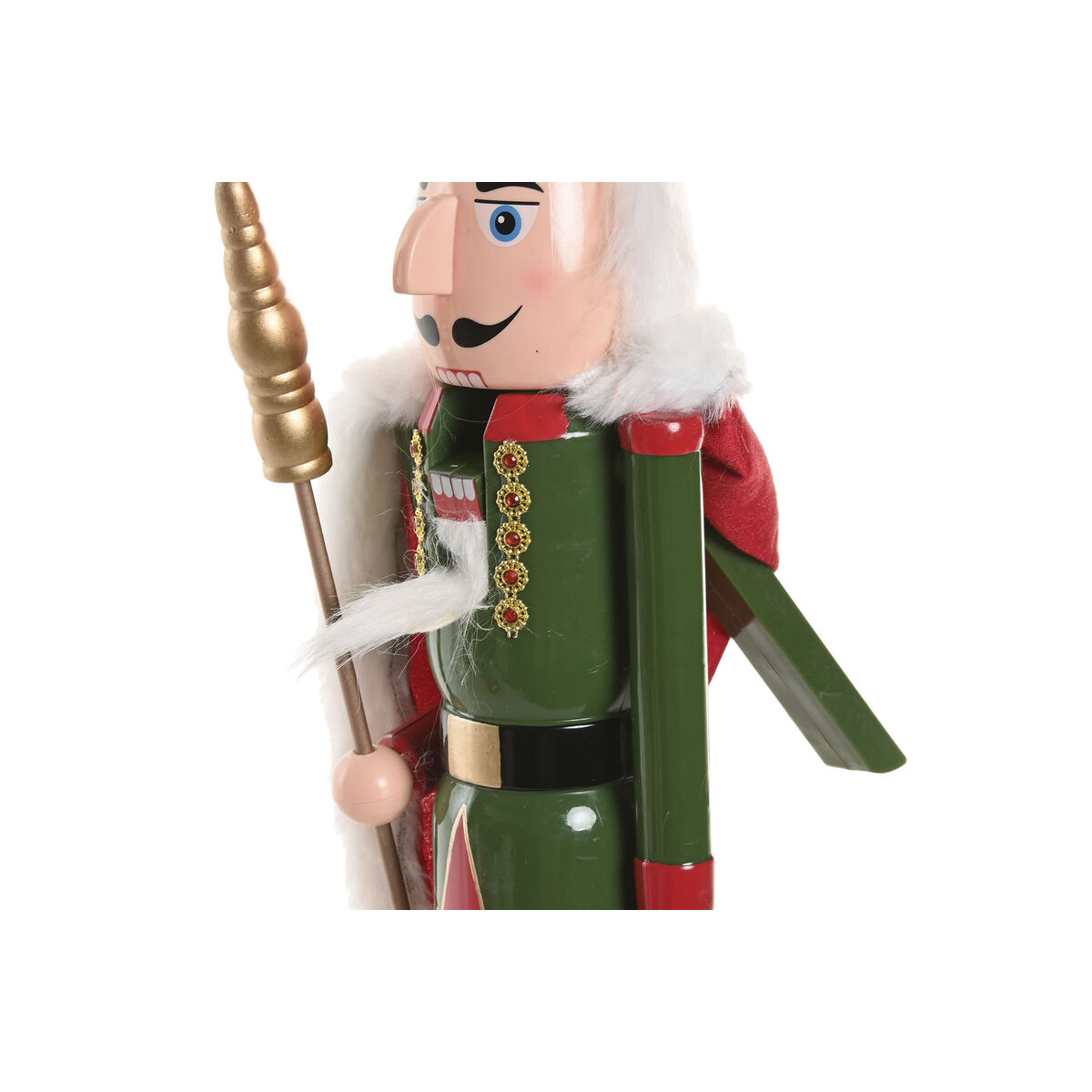 Adorno Navideño Home ESPRIT Multicolor Cascanueces 20 x 13 x 55 cm (2 Unidades)