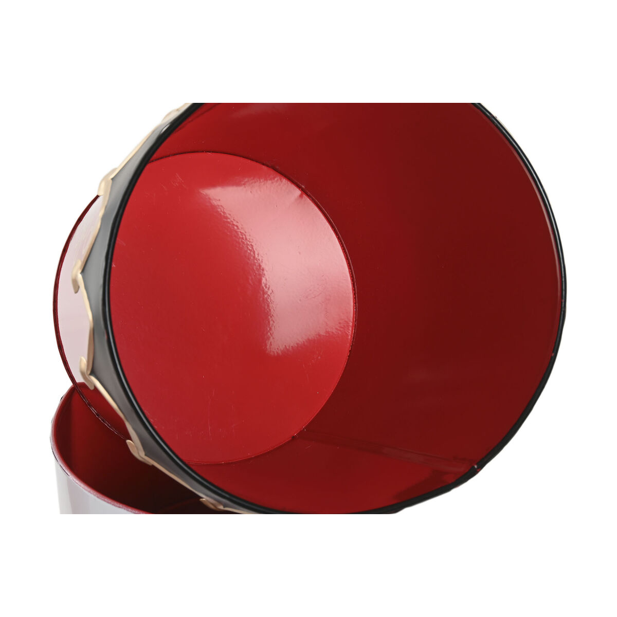 Set Adornos de Navidad Home ESPRIT Blanco Rojo Navidad 21 x 21 x 20 cm (2 Unidades)