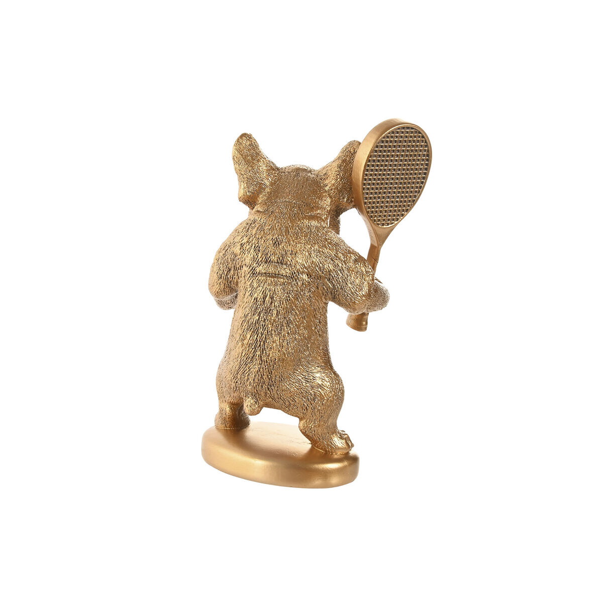 Figura Decorativa Home ESPRIT Dorado Perro 16,5 X 13 X 27 CM (2 Unidades)